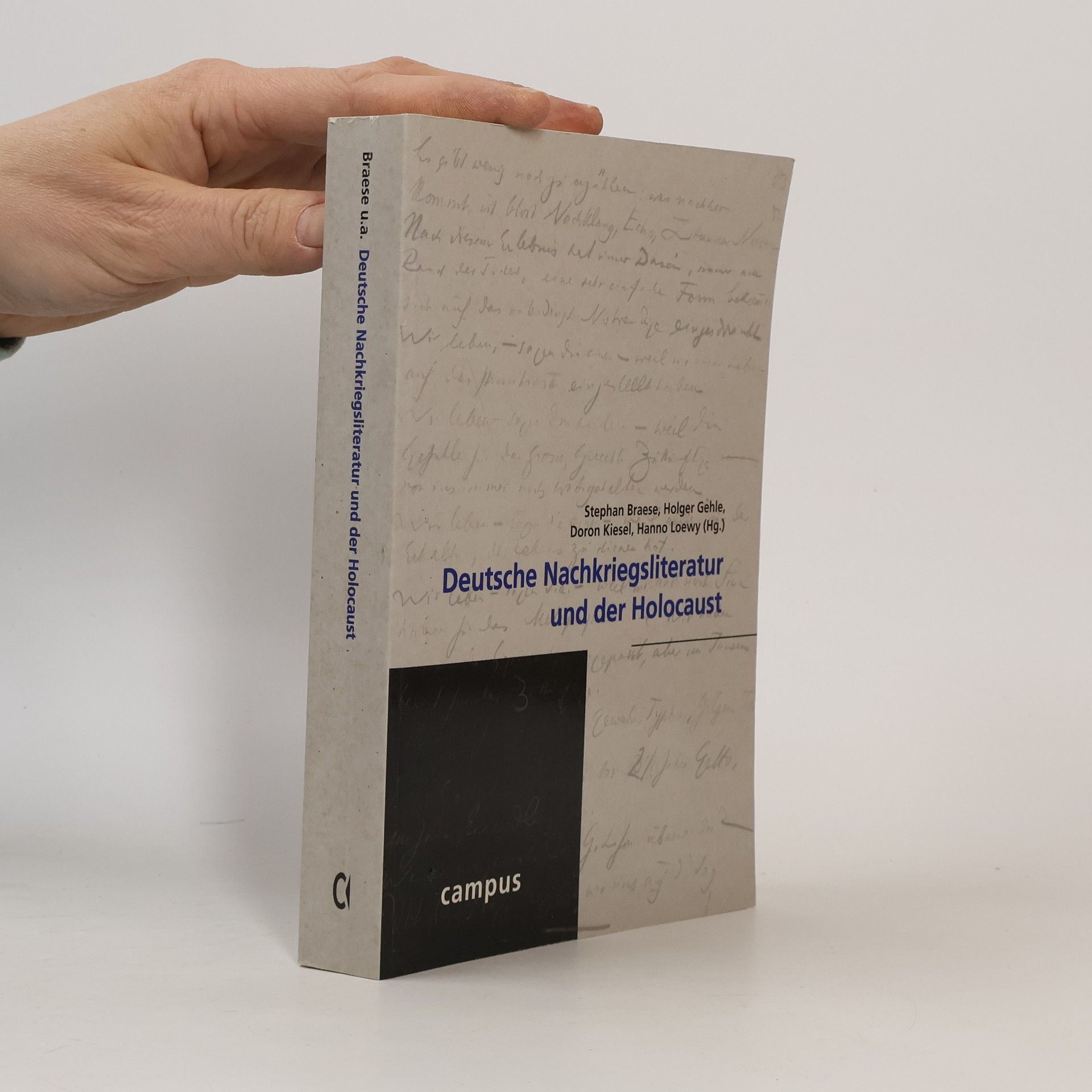 Deutsche Nachkriegsliteratur und der Holocaust