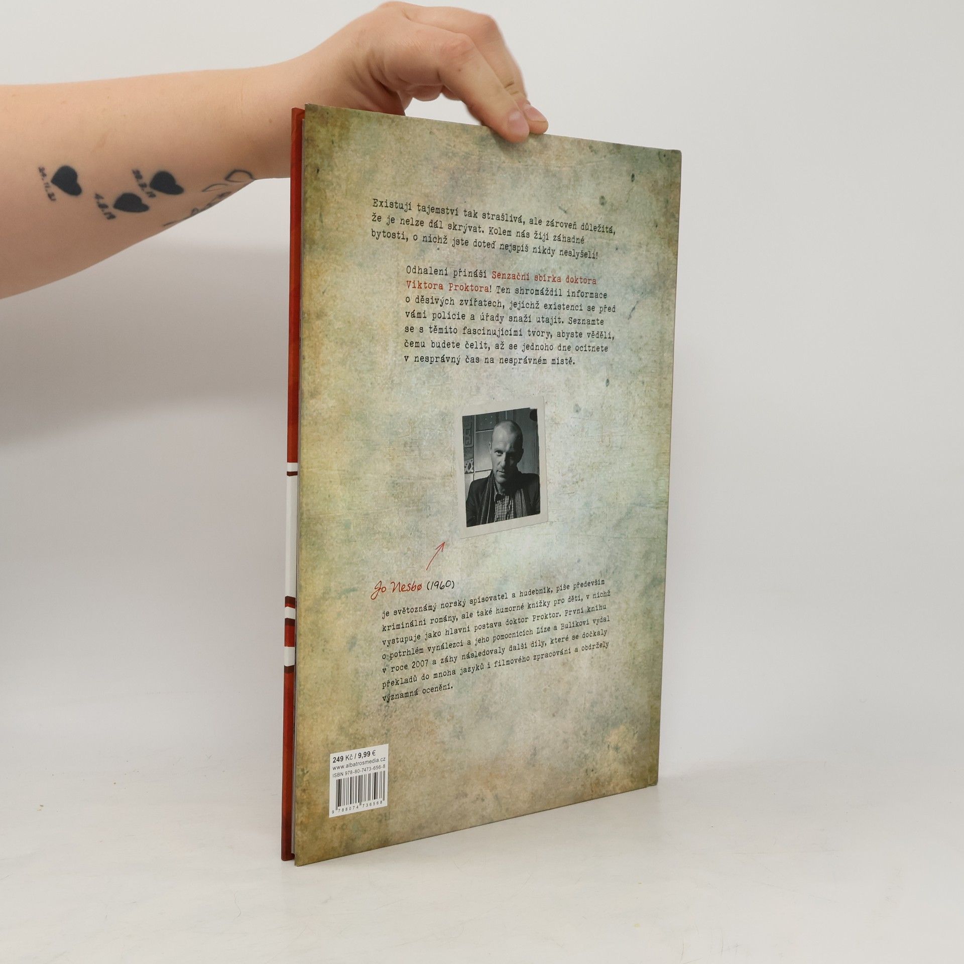 Jo Nesbø Senzační sbírka zvířat doktora Proktora
