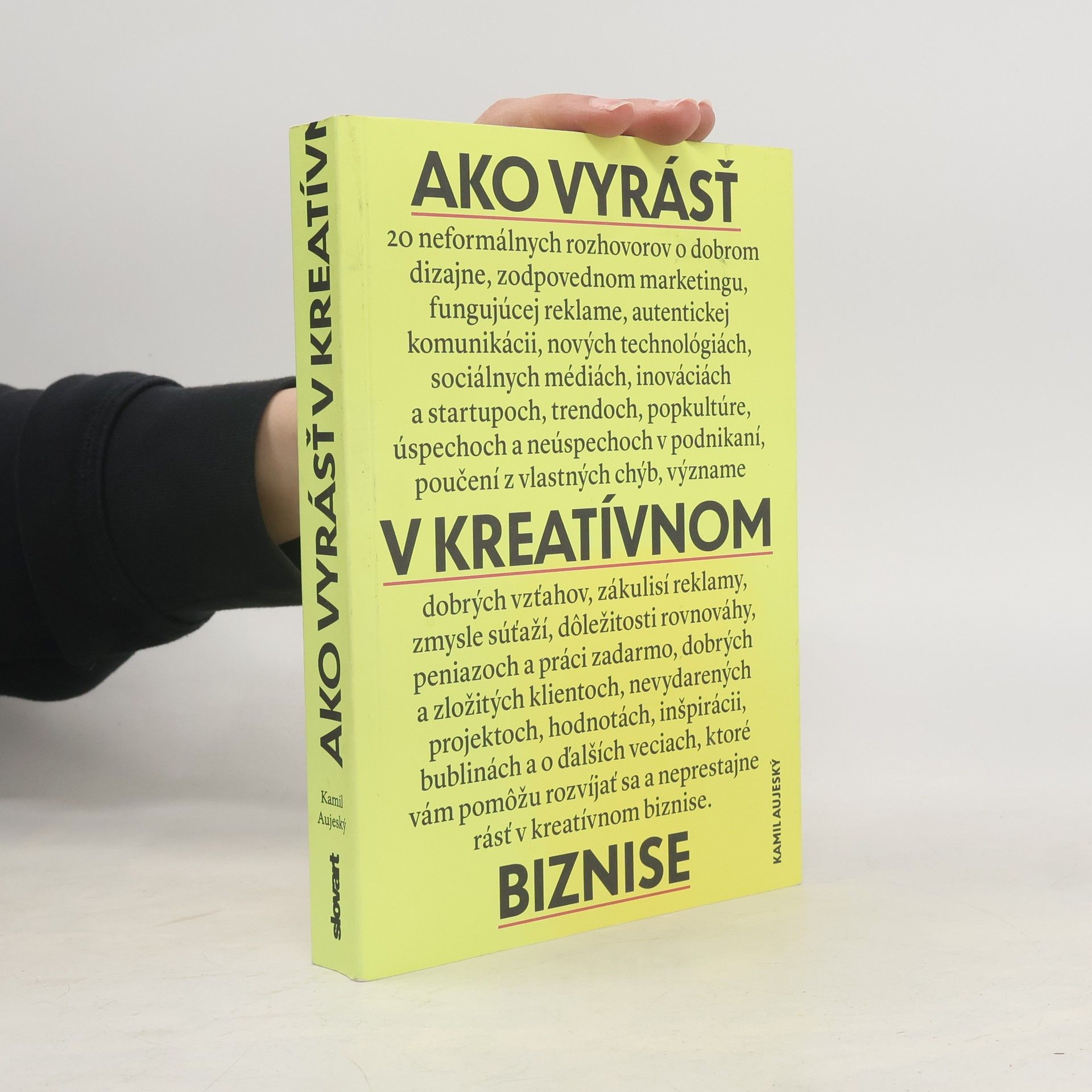 Kamil Aujeský Ako vyrásť v kreatívnom biznise