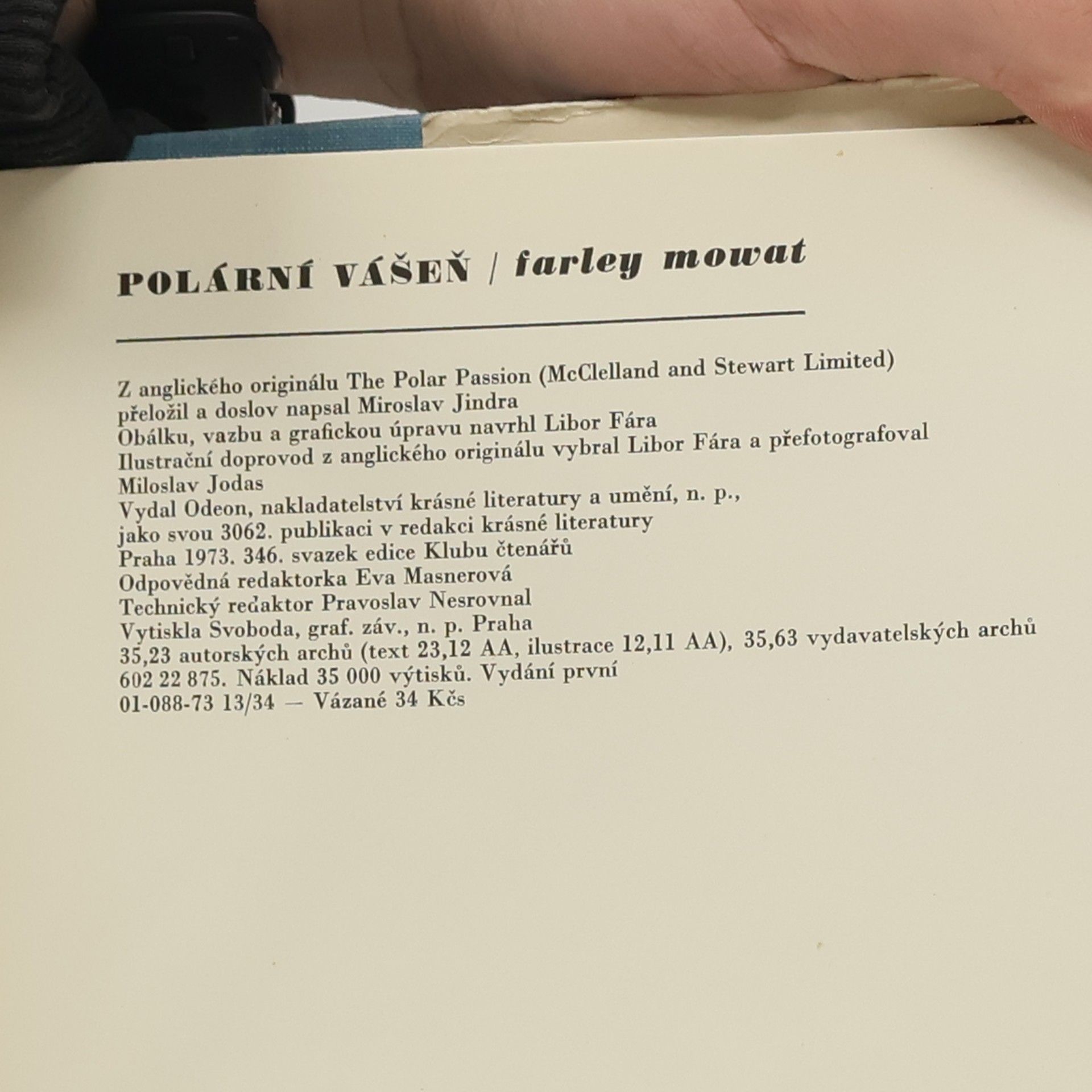Farley Mowat Polární vášeň
