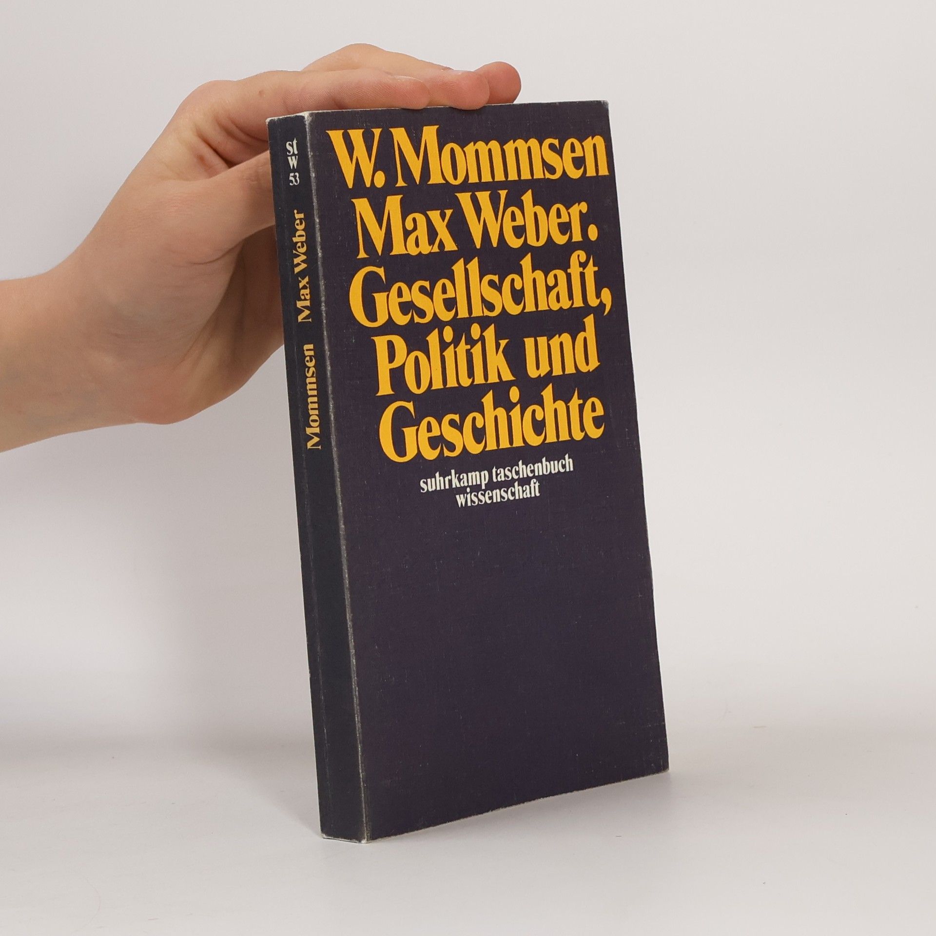 Wolfgang J. Mommsen Max Weber