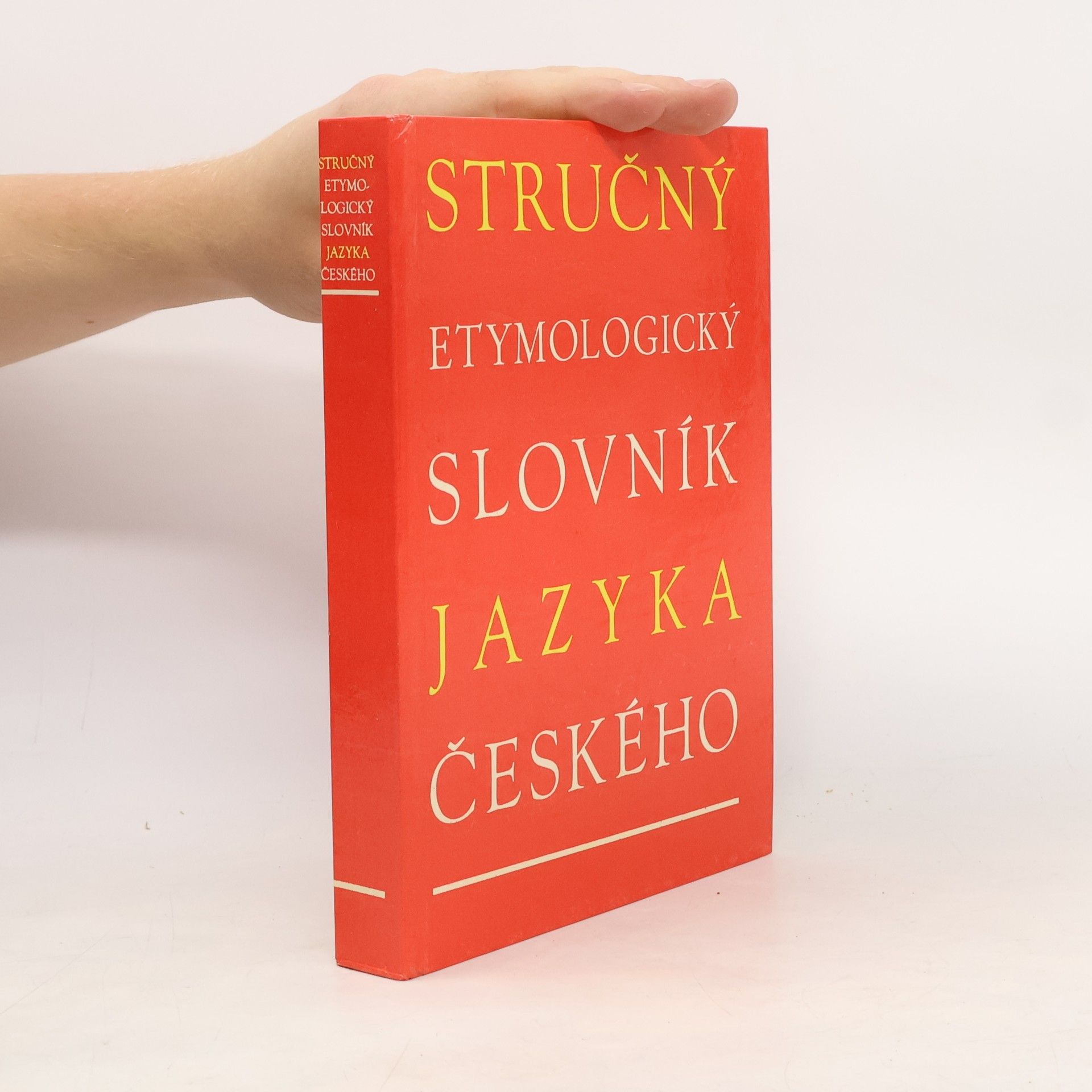 Josef Holub Stručný etymologický slovník jazyka českého