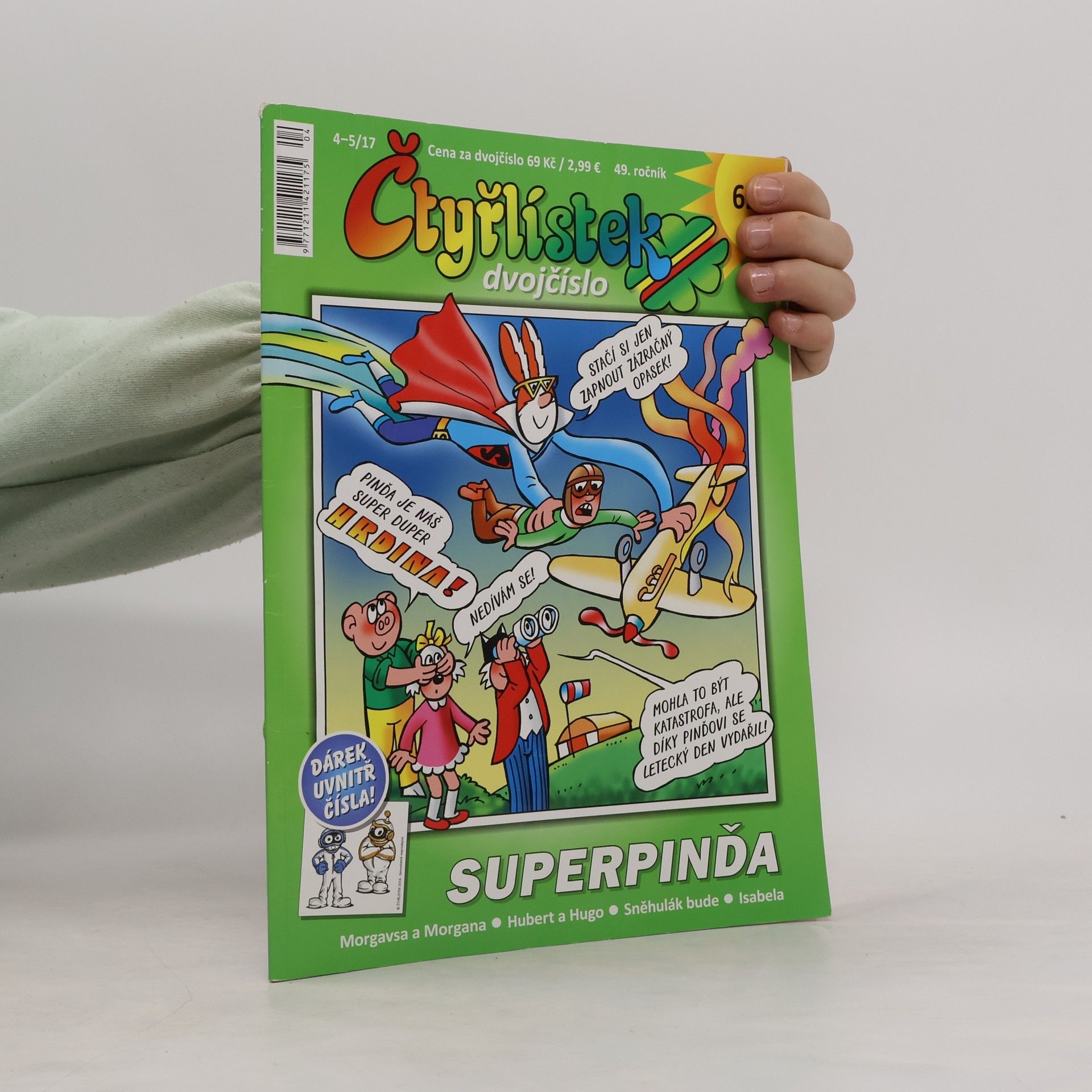 Autorenkollektiv Čtyřlístek dvojčíslo 4-5/2017