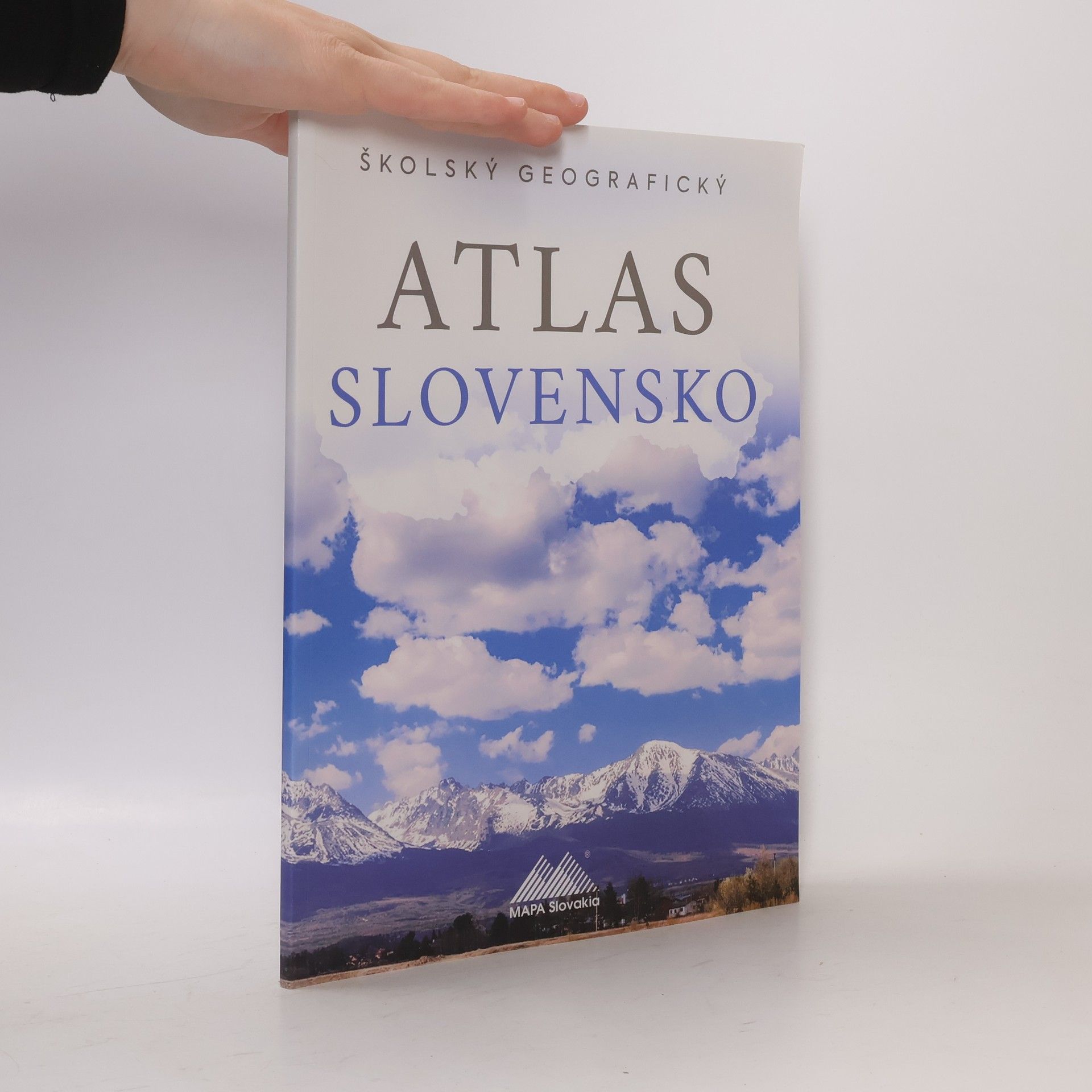 Anton Magula Školský geografický atlas. Slovensko