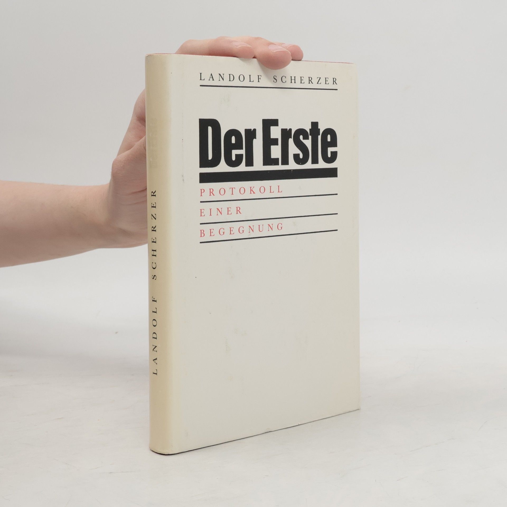 Landolf Scherzer Der Erste