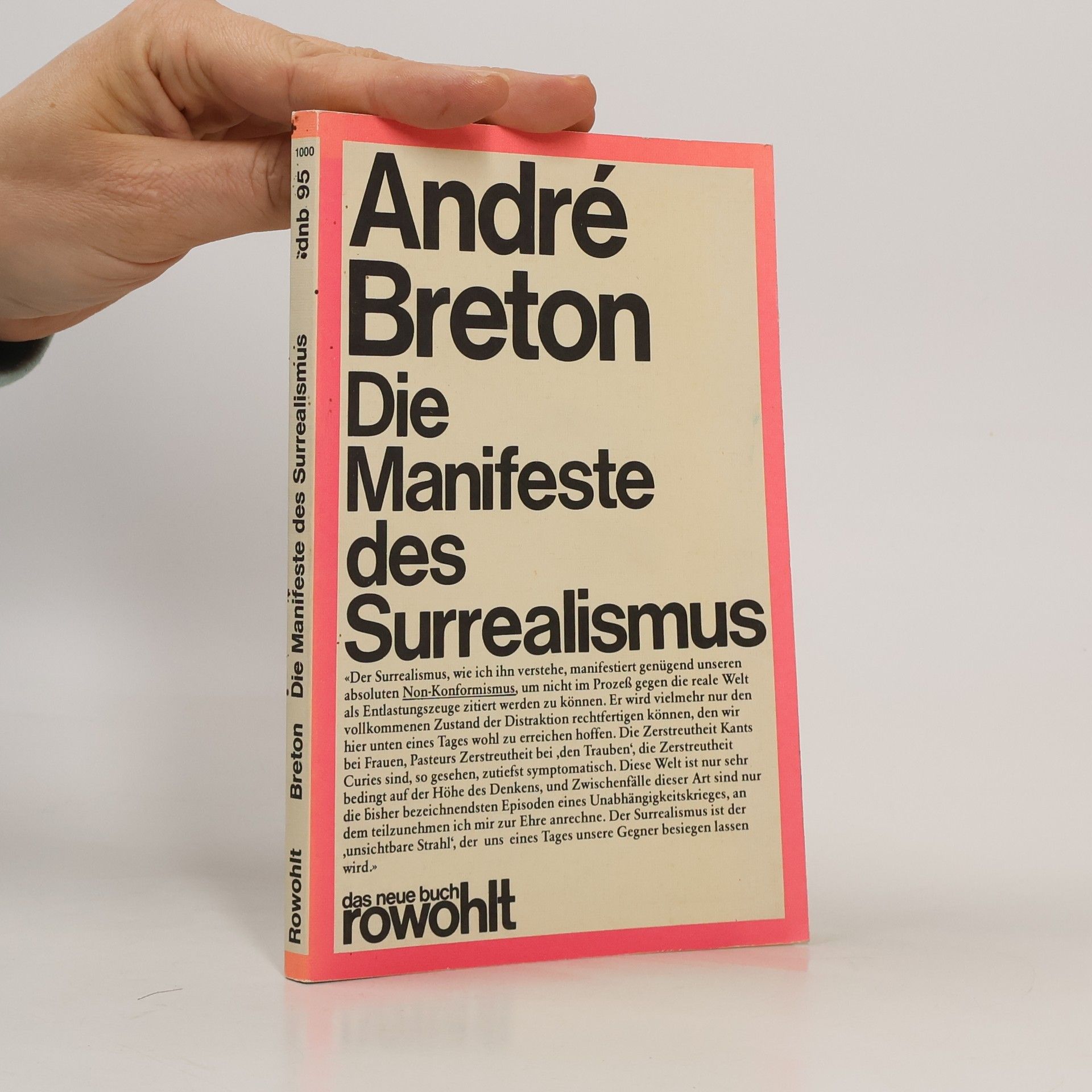 André Breton Die Manifeste des Surrealismus