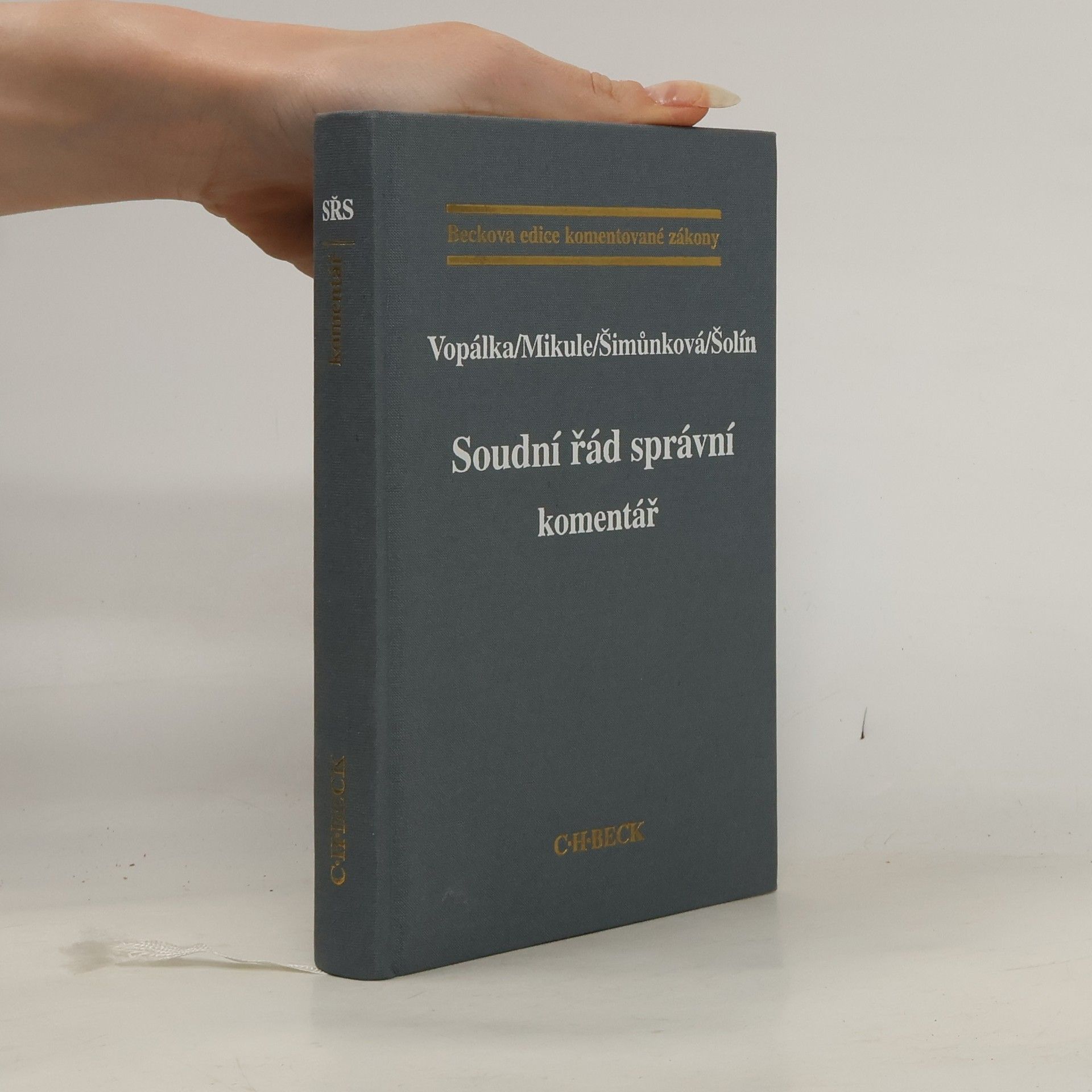 Kolektív autorov Soudní řád správní. Komentář