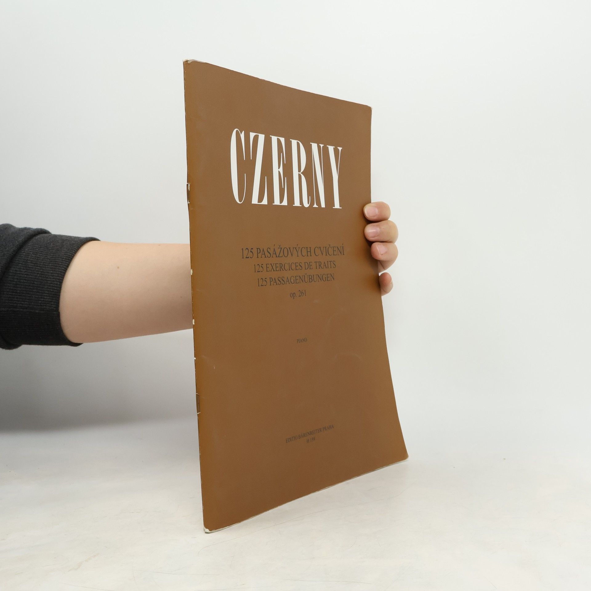 Carl Czerny 125 pasážových cvičení op. 261 : piano