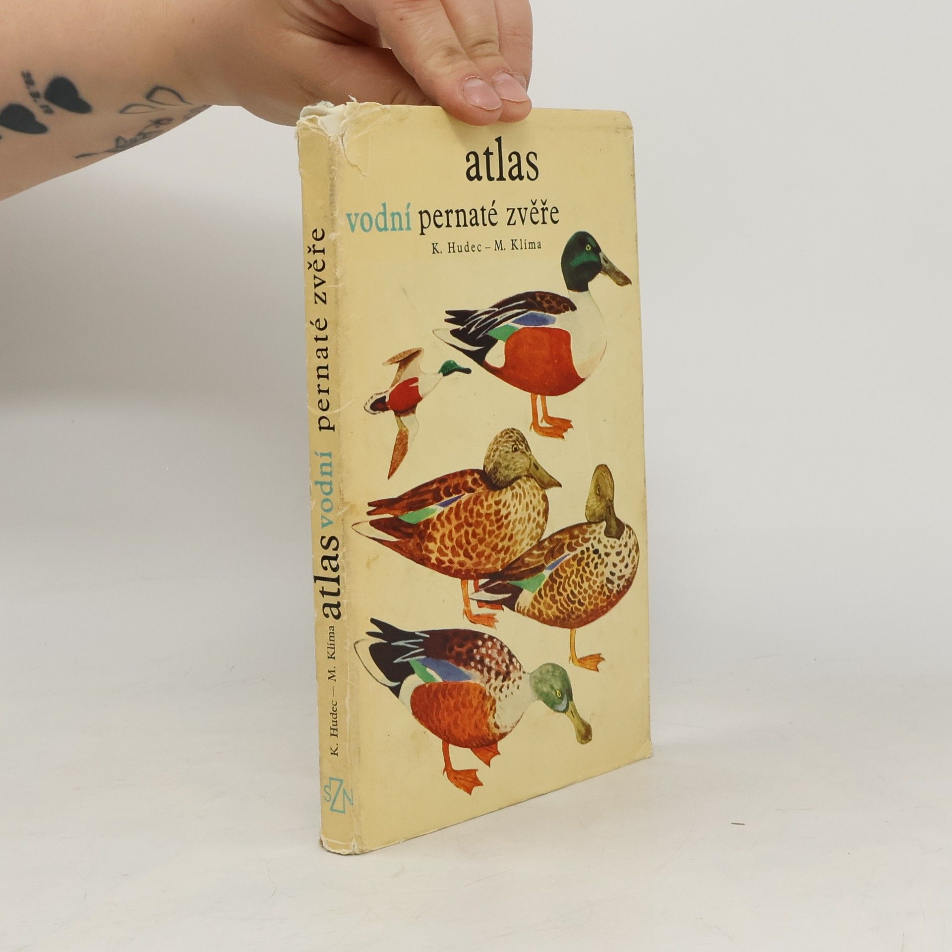 Milan Klíma Atlas vodní pernaté zvěře