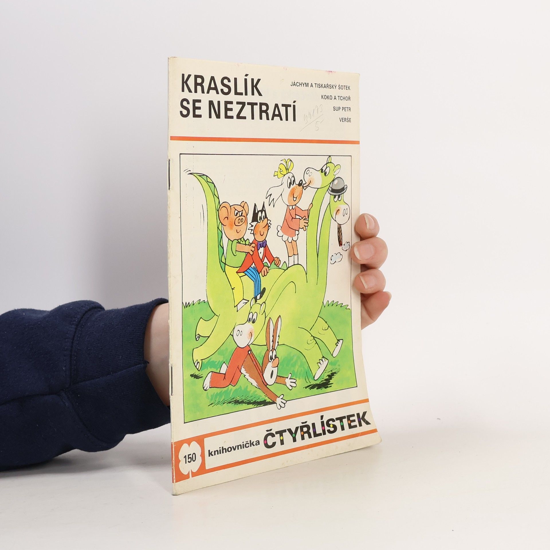 Ljuba Štíplová Čtyřlístek 150. Kraslík se neztratí