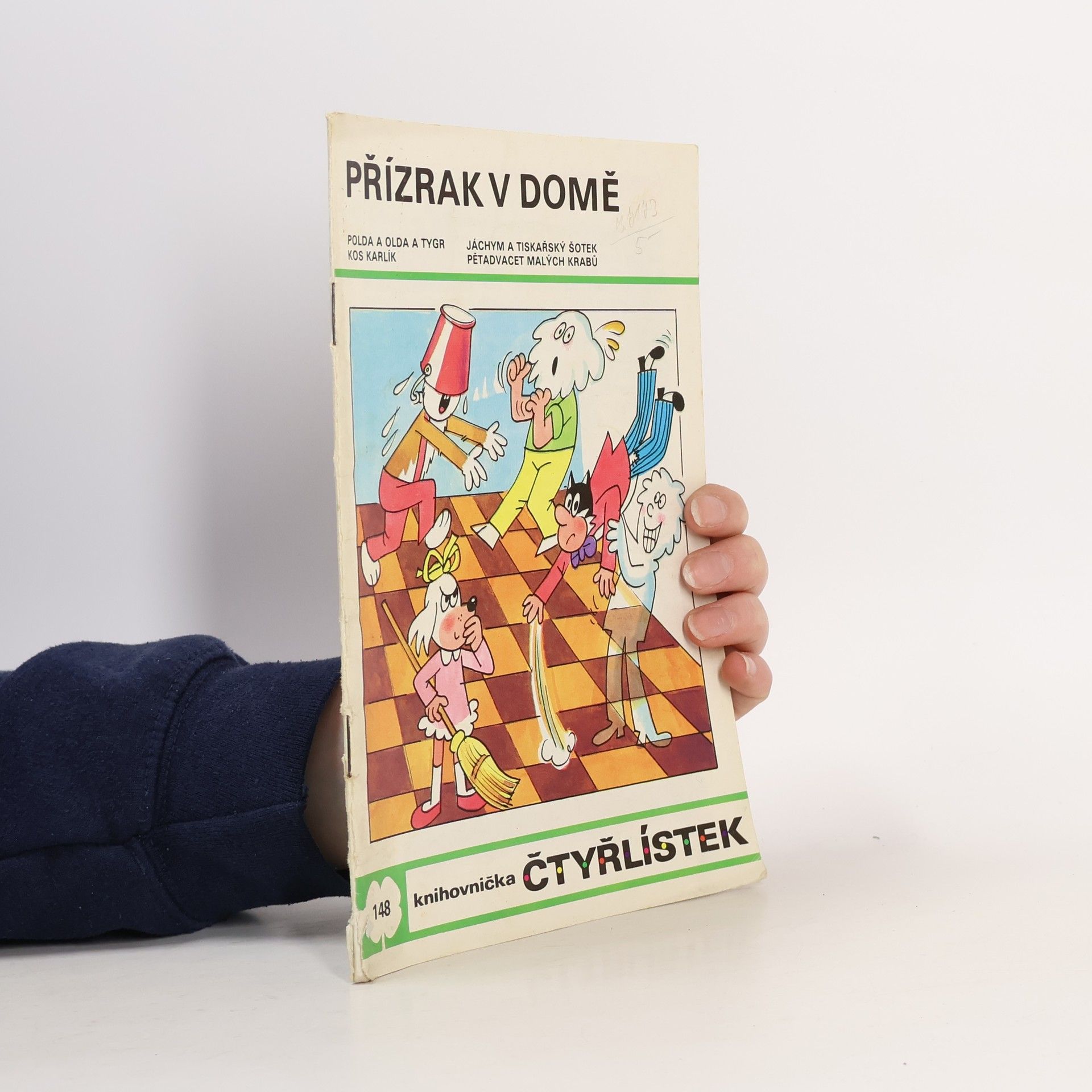 Ljuba Štíplová Čtyřlístek 148. Přízrak v domě