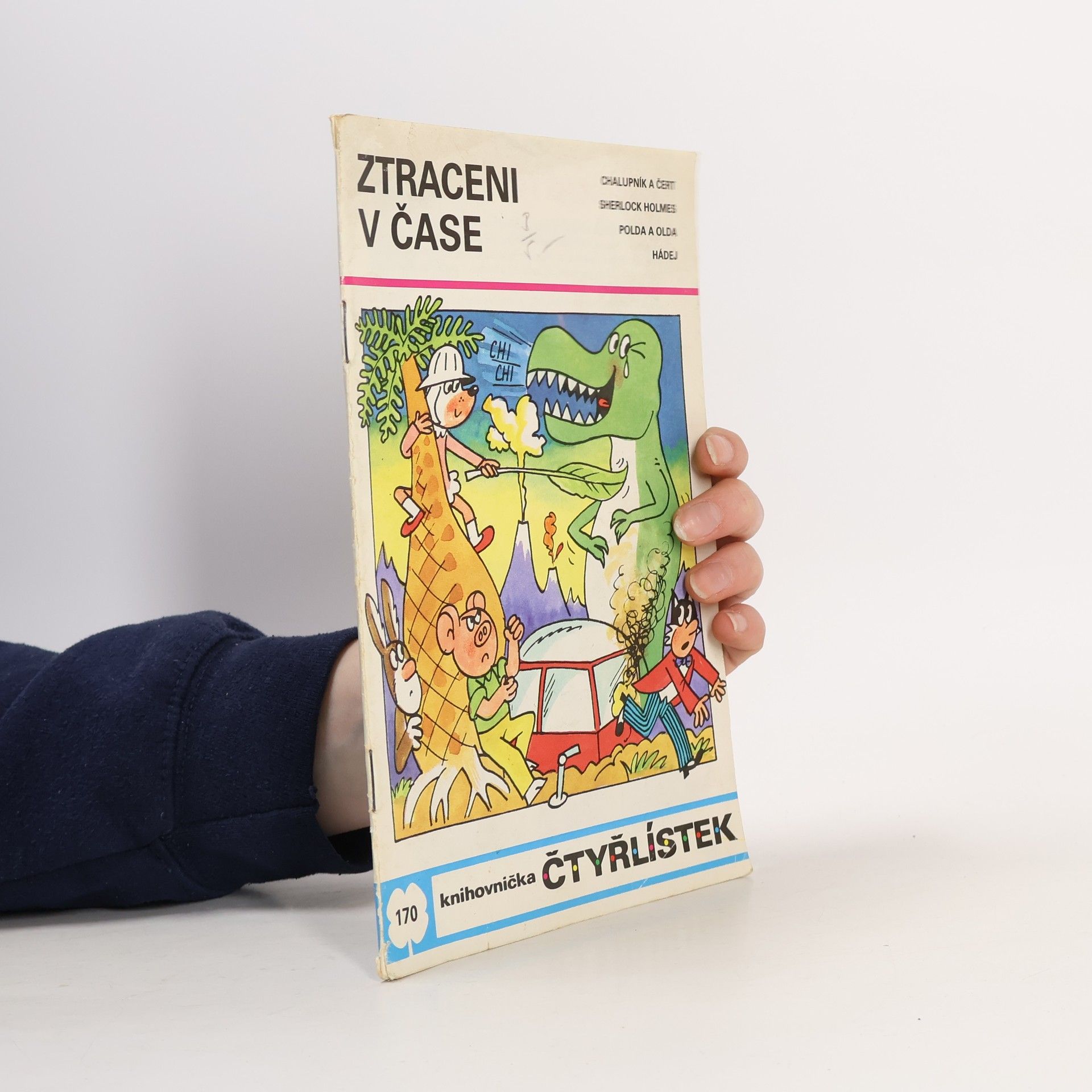 Collectif d'auteurs Čtyřlístek 170. Ztraceni v čase