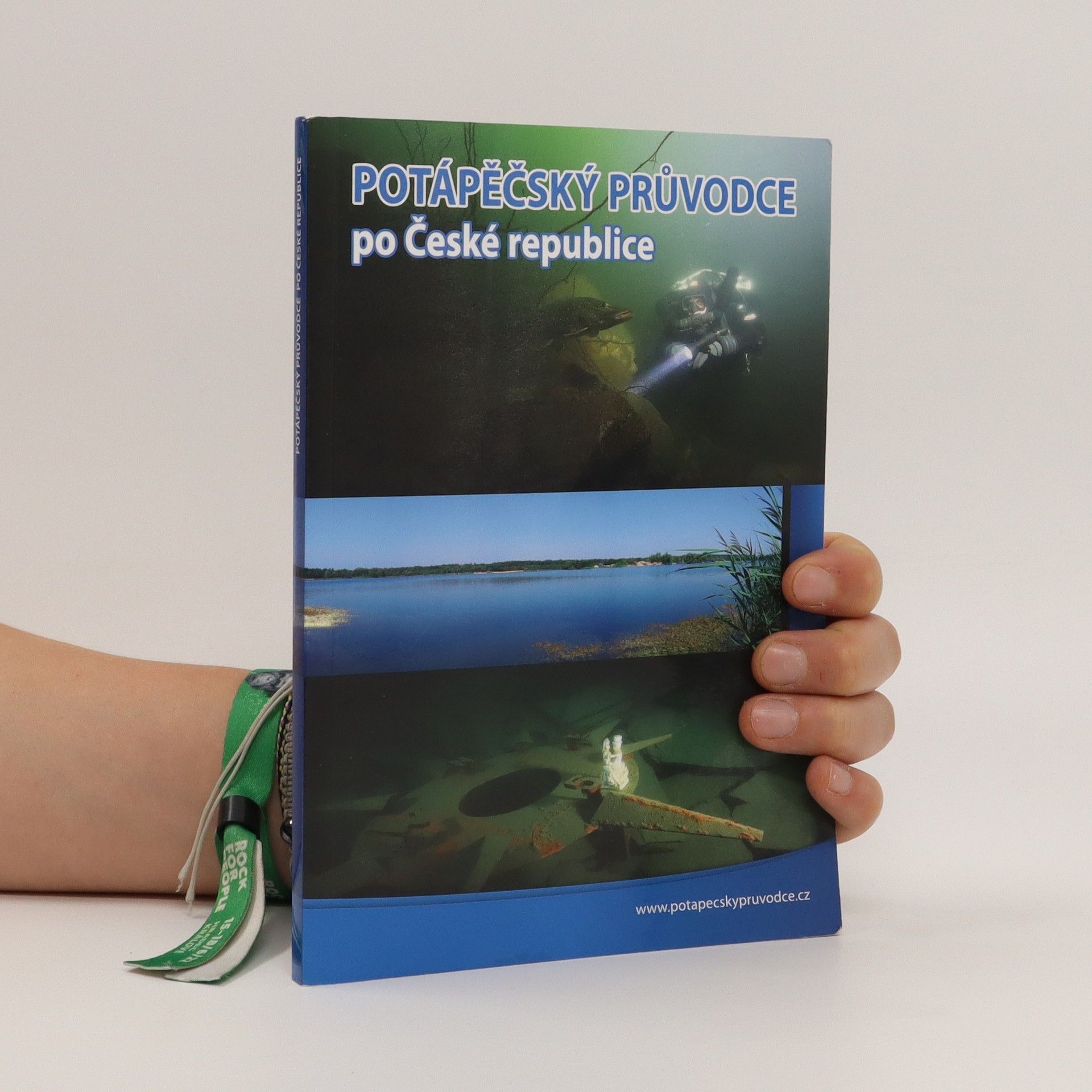 Tomáš Sládek Potápěčský průvodce po České republice