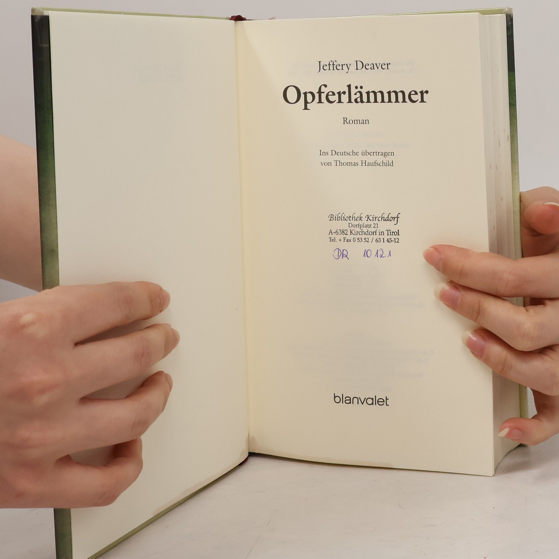 Jeffery Deaver Opferlämmer