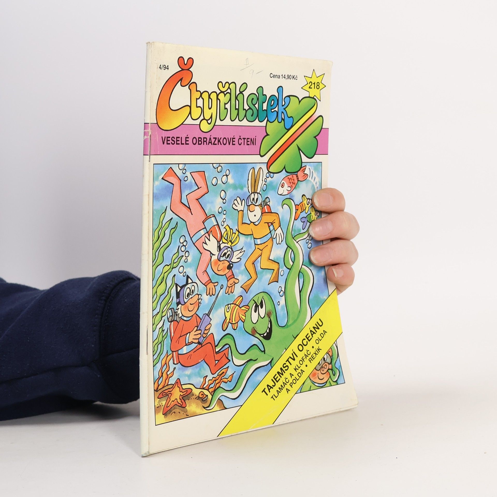 Autores varios Čtyřlístek 218. 4/1994 Tajemství oceánu