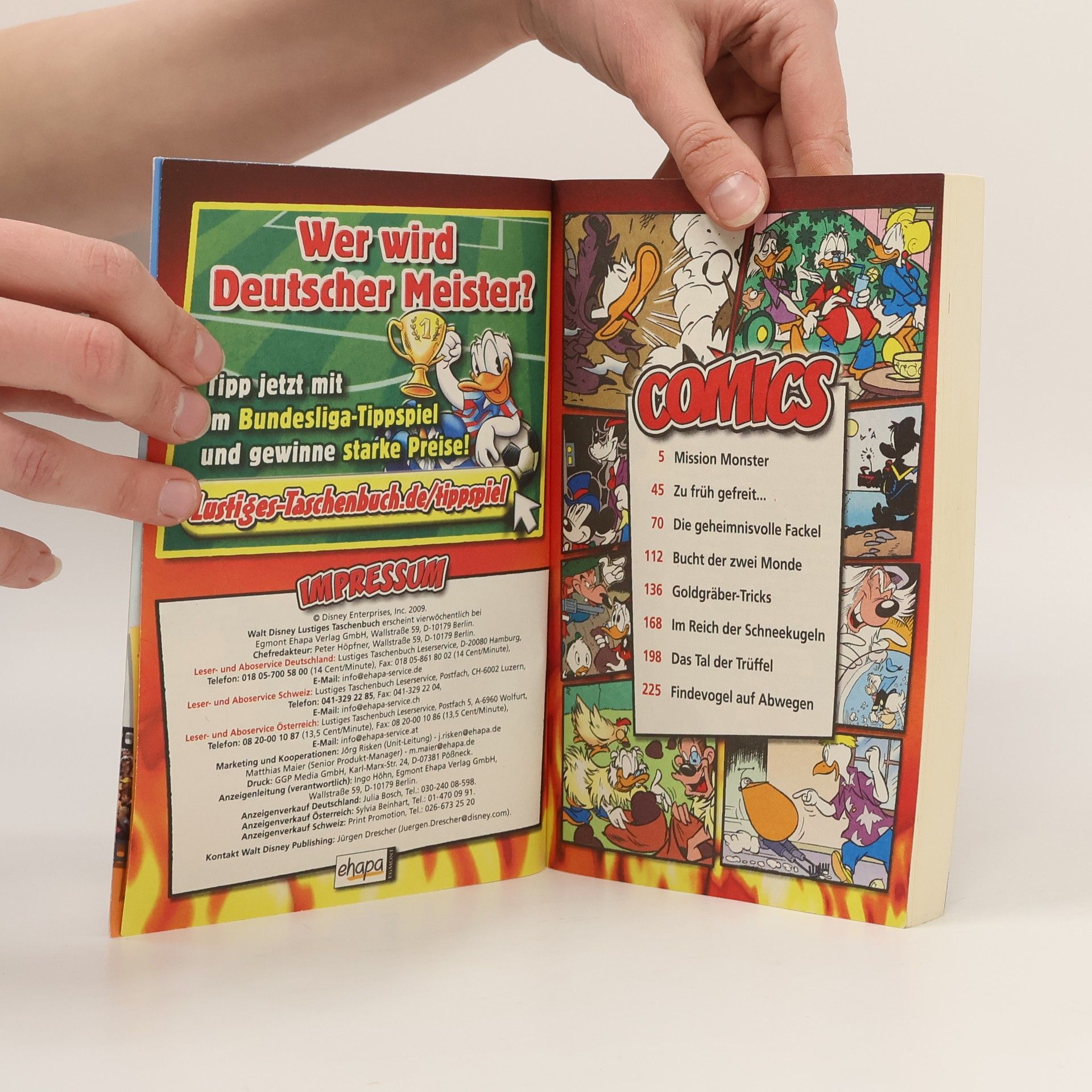 Walt Disney Lustiges Taschenbuch 393. Mission monster