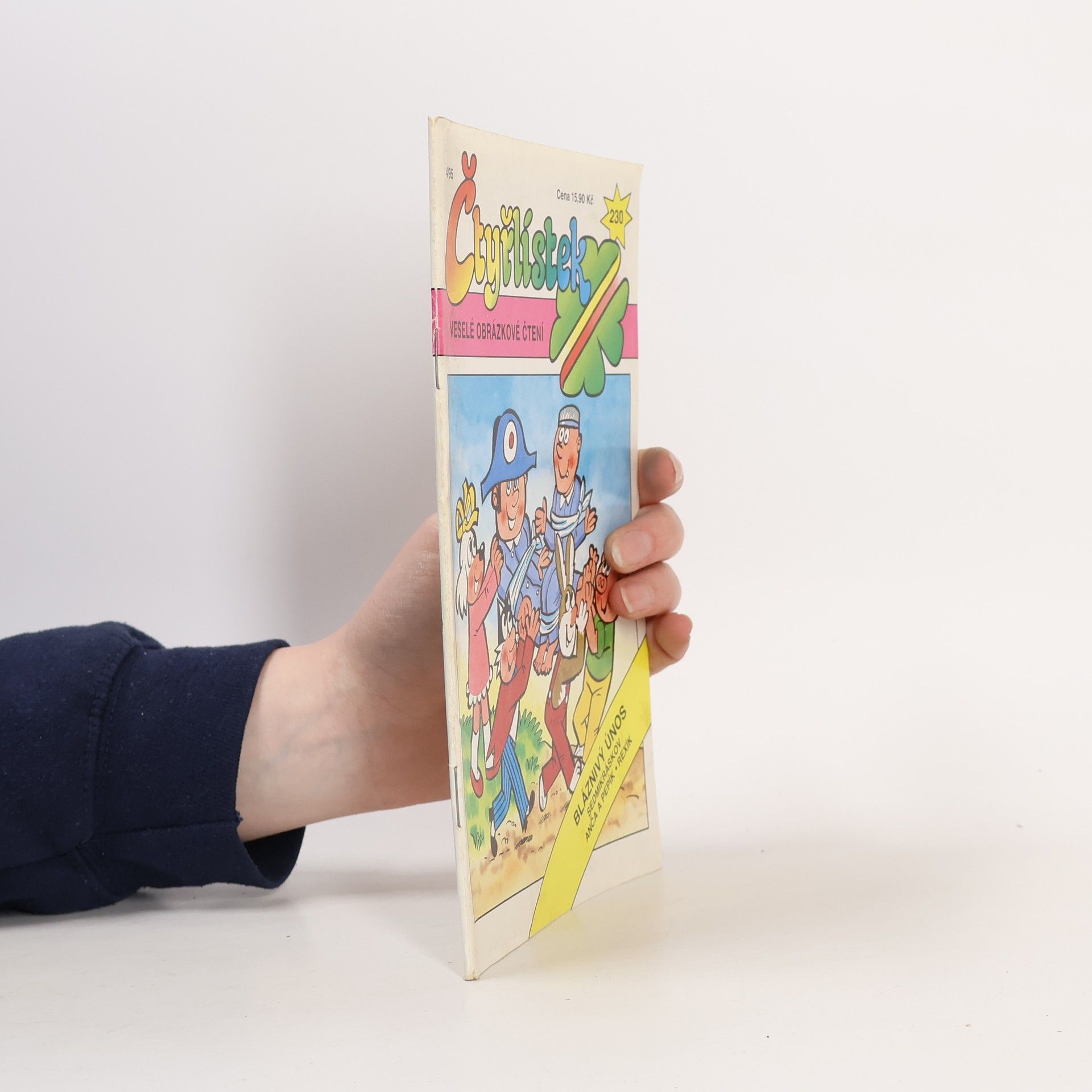 Autorenkollektiv Čtyřlístek 230, 4/1995. Bláznivý únos