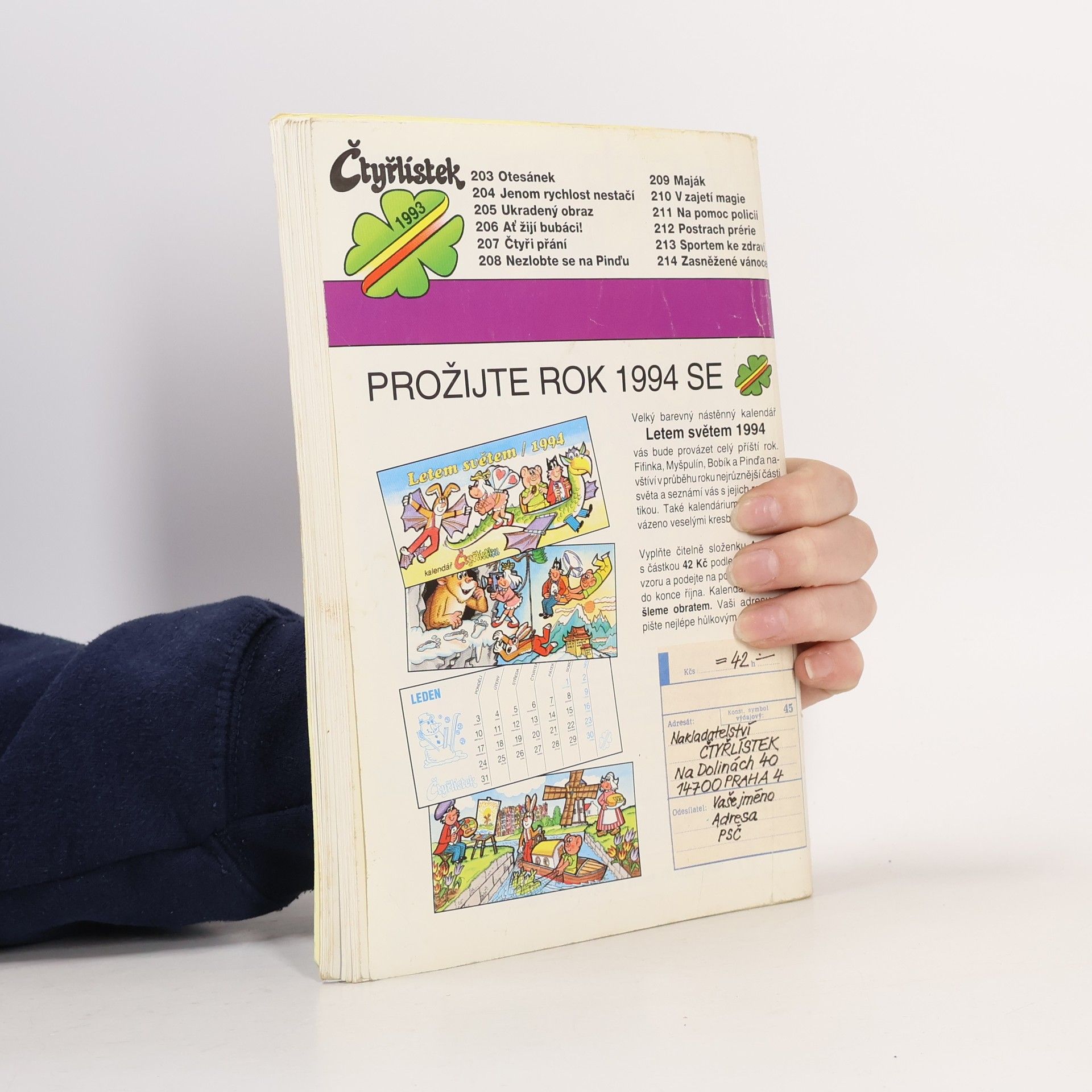 Autorenkollektiv Čtyřlístek 211. 9/1993
