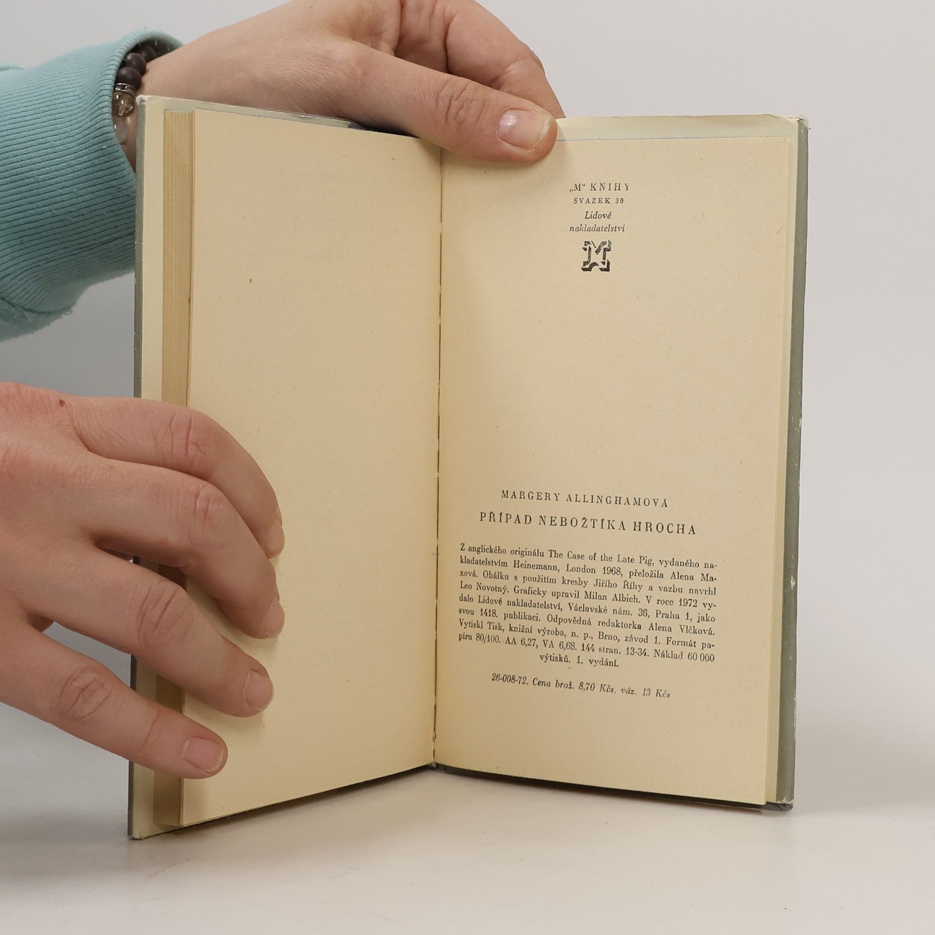 Margery Allingham Případ nebožtíka Hrocha