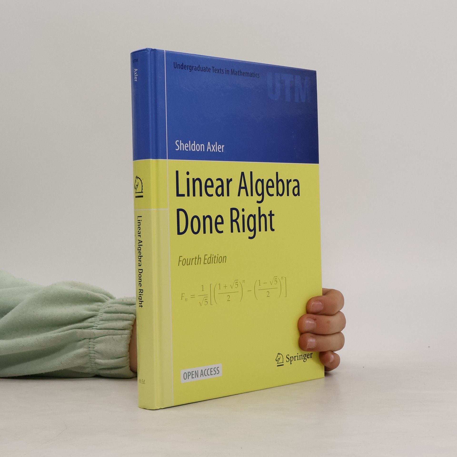 Sheldon Axler Linear Algebra Done Right