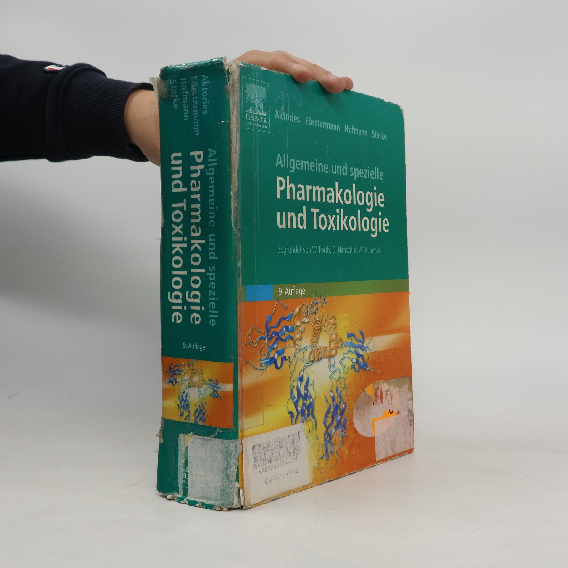 Klaus Aktories Allgemeine und spezielle Pharmakologie und Toxikologie