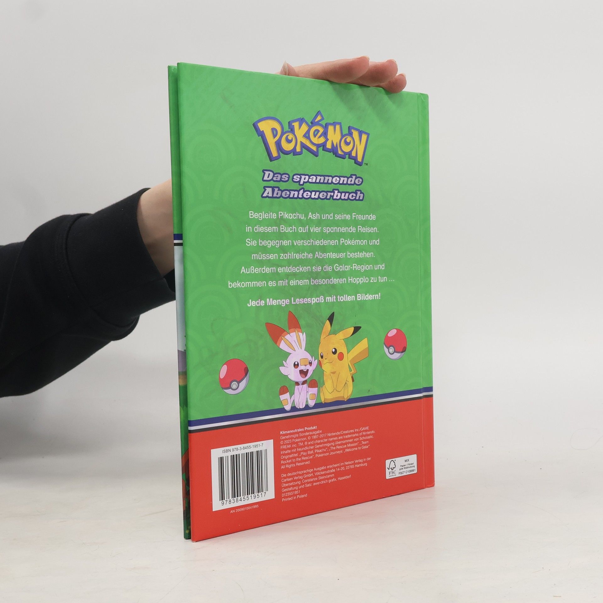Constanze Steindamm Pokémon - das spannende Abenteuerbuch