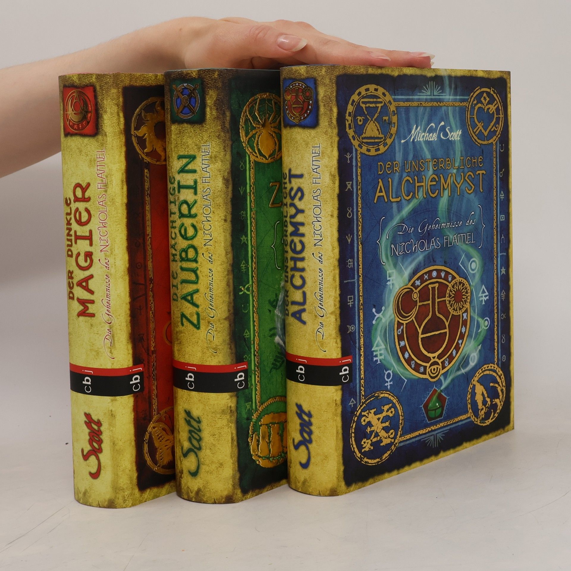 Michael Scott Die Geheimnisse des Nicholas Flamel 1-3