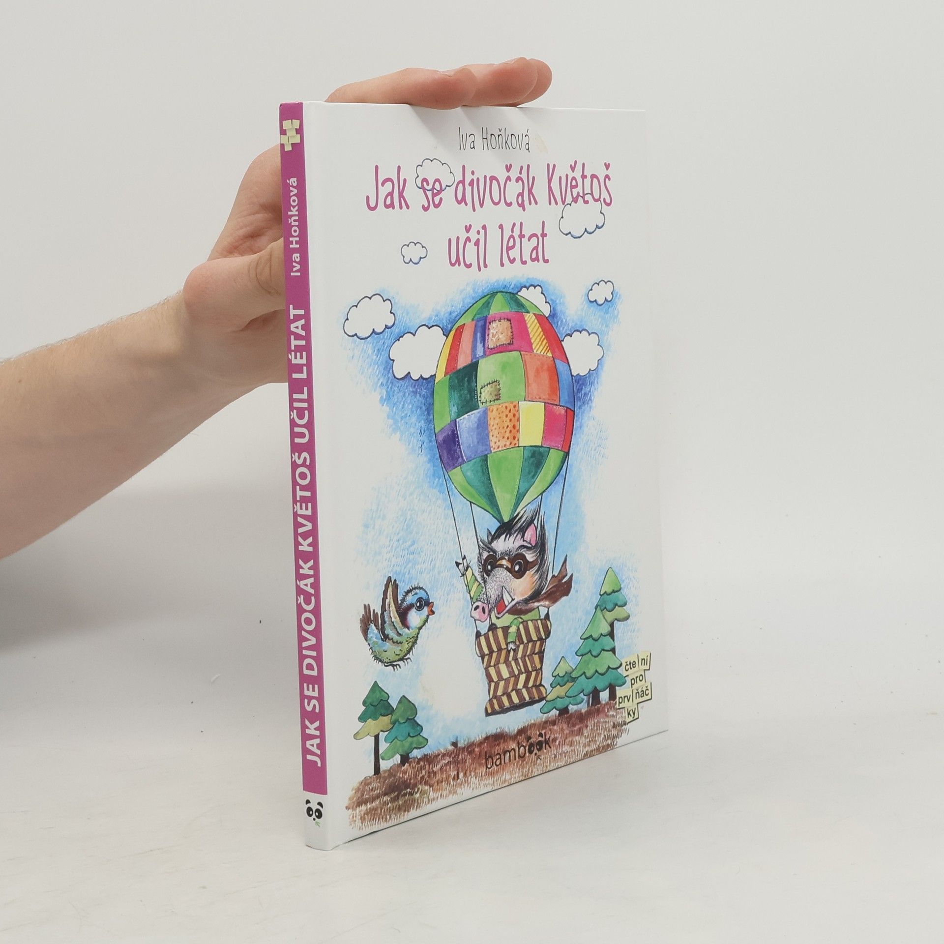Iva Hoňková Jak se divočák Květoš učil létat