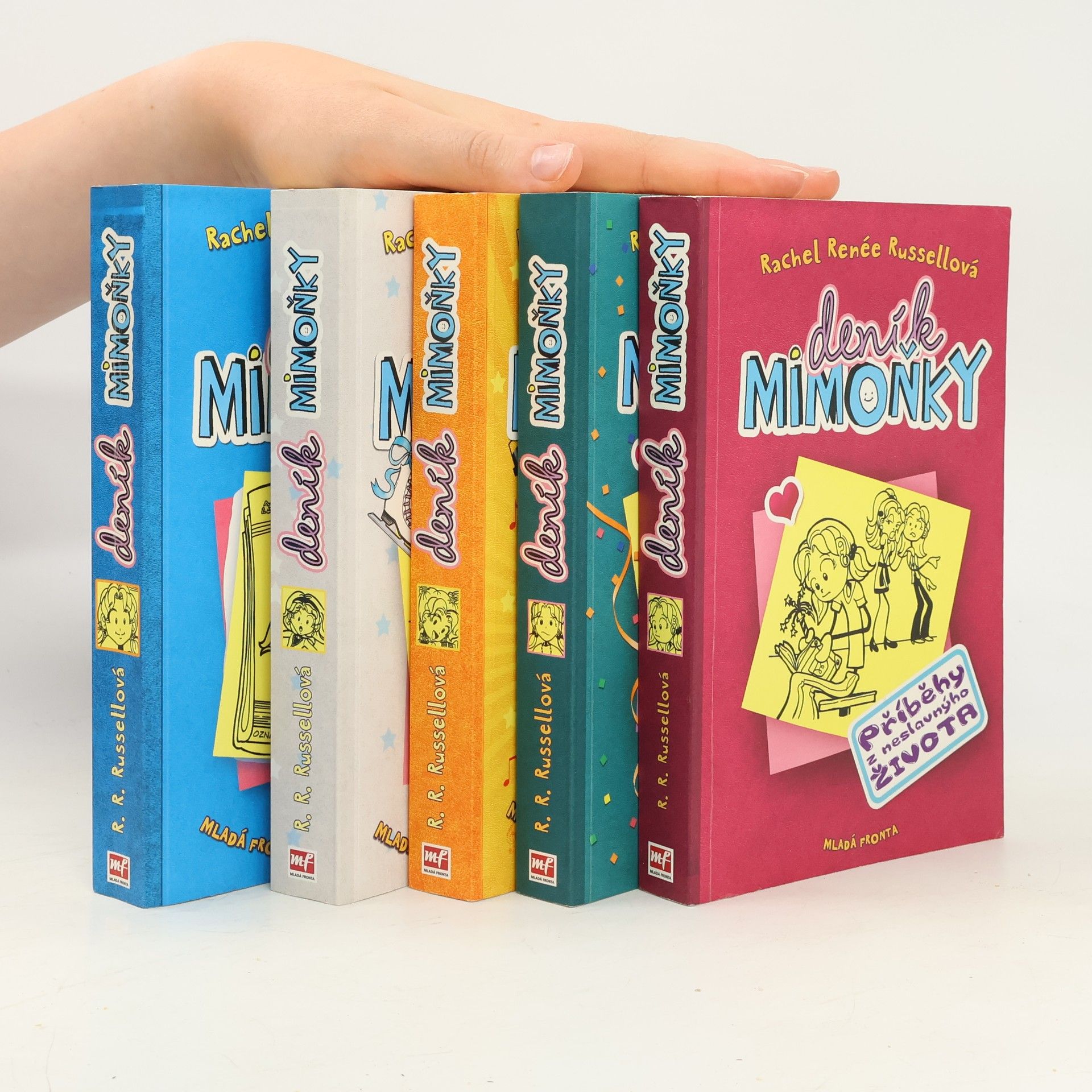 Rachel Renee Russell Deník Mimoňky box 1-5