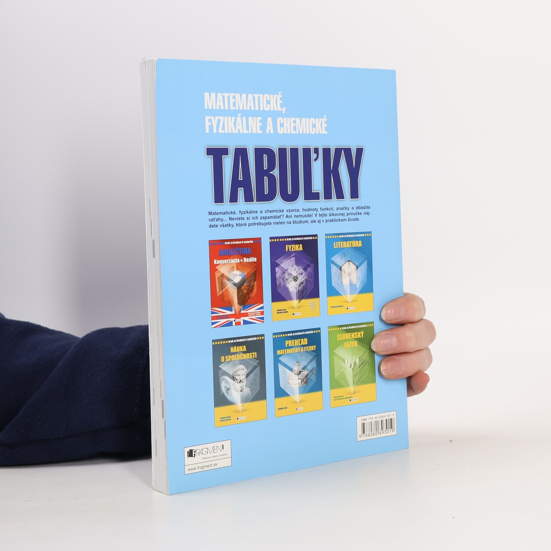 Various authors Matematické, fyzikálne a chemické tabuľky