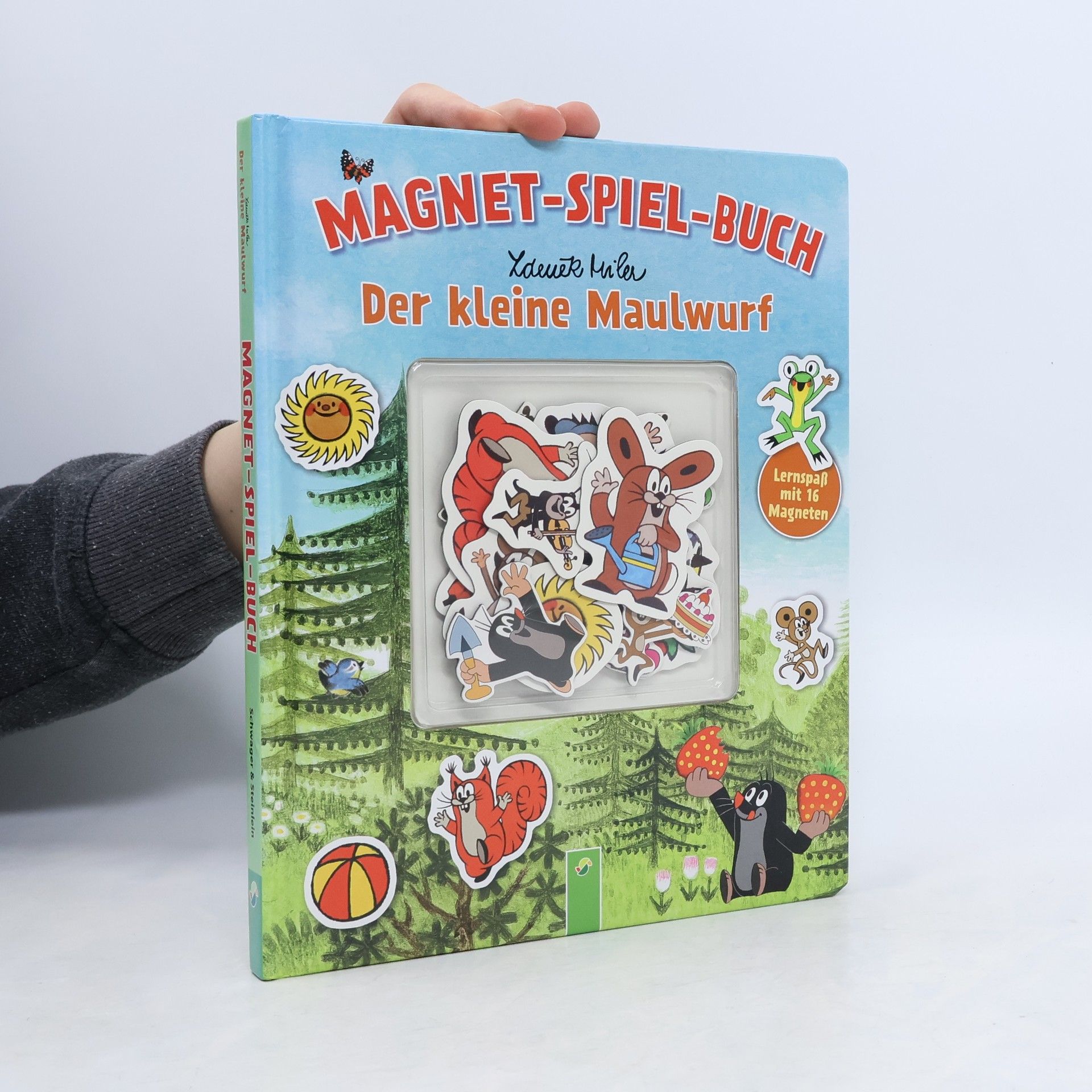 Zdeněk Miler Magnet-Spiel-Buch - der kleine Maulwurf