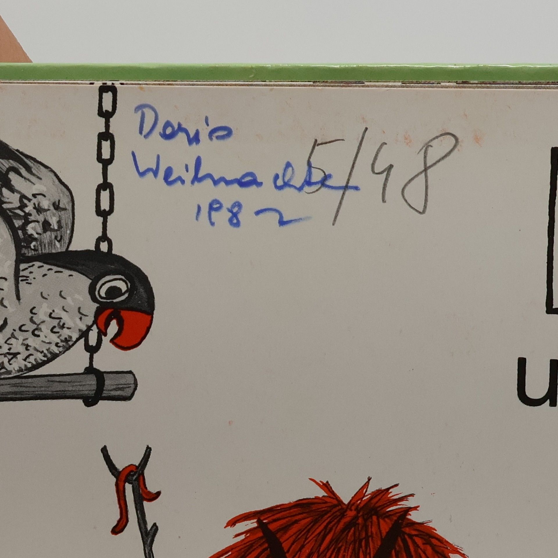 Doris Jannausch Meffi und der Papagei