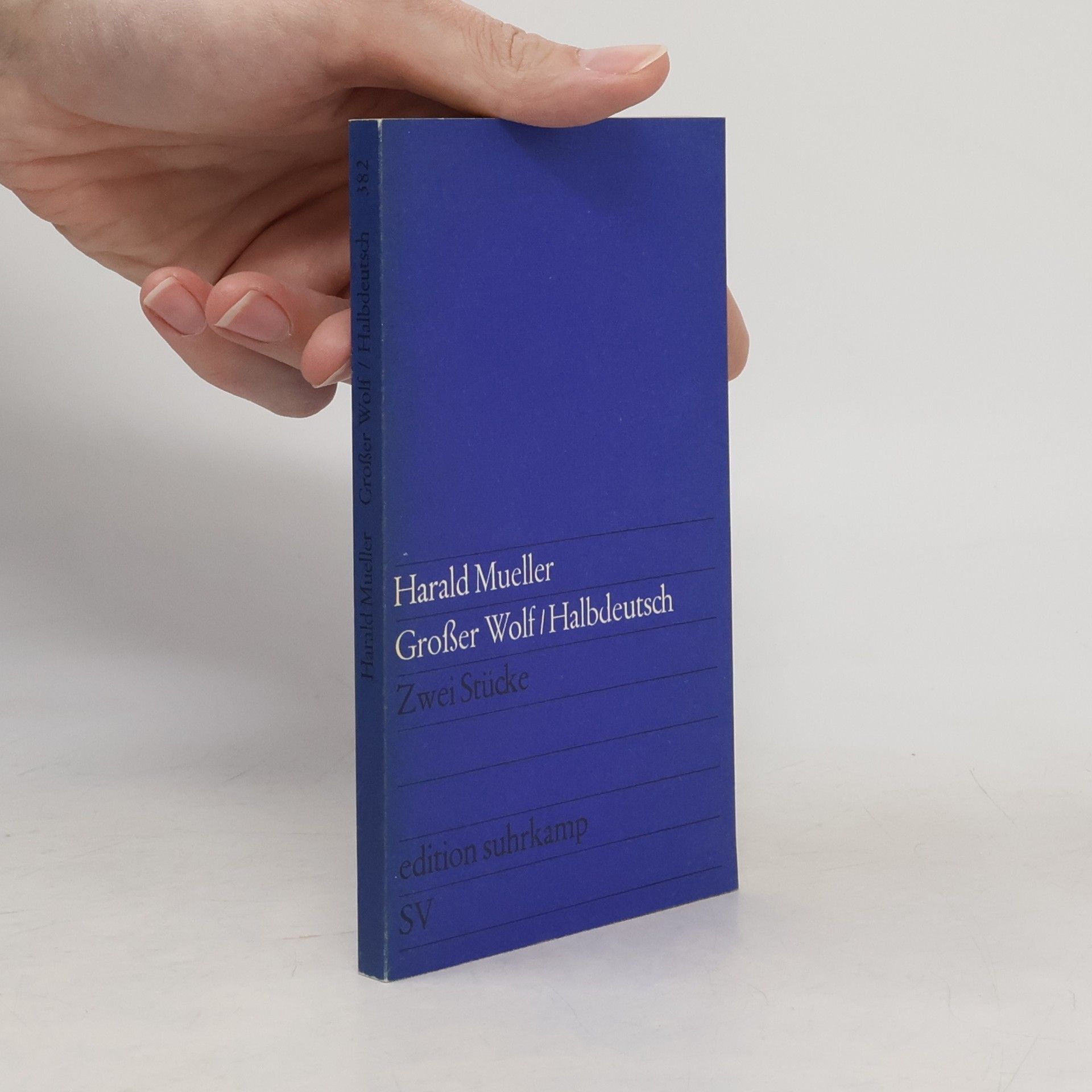 Harald Mueller Grosser Wolf. Halbdeutsch