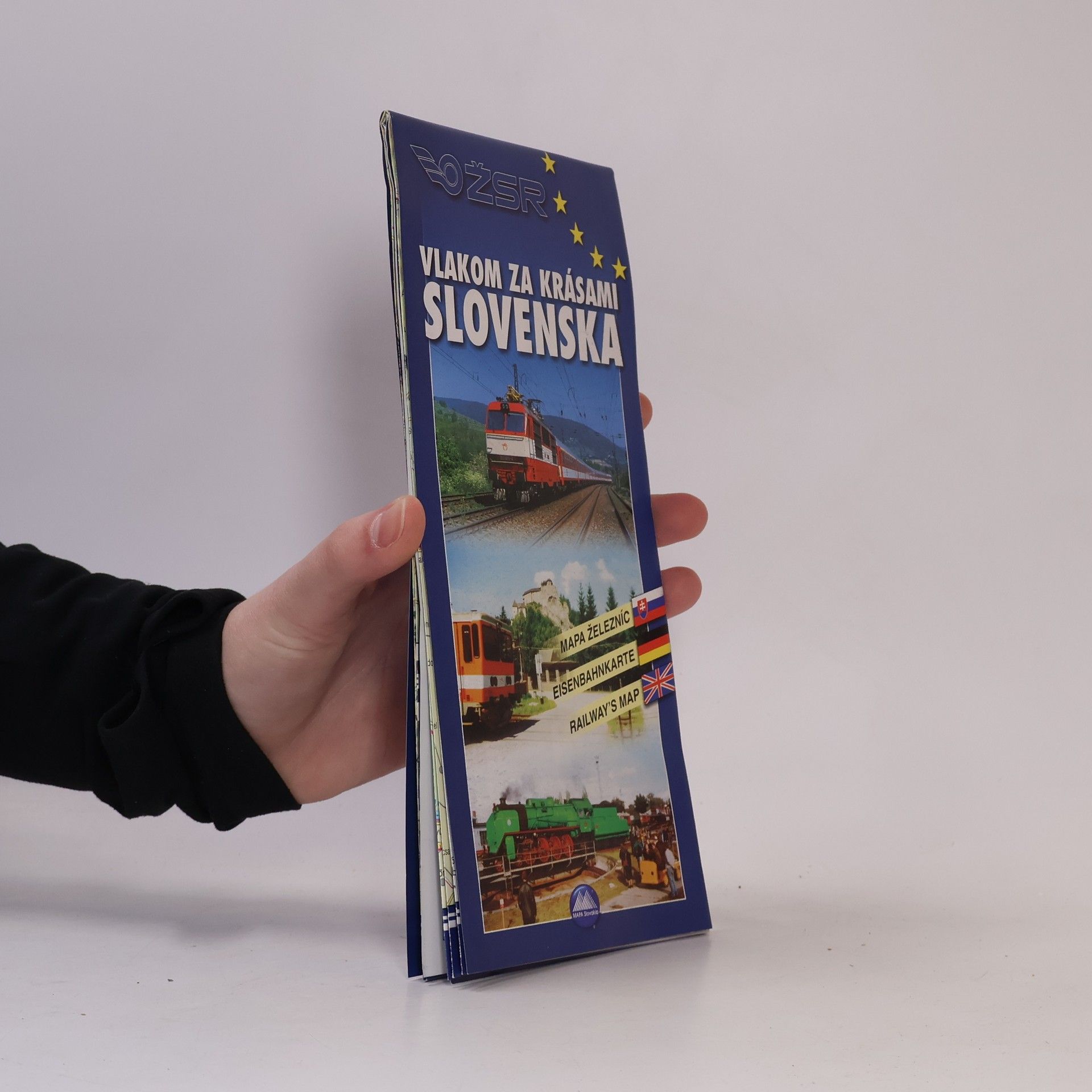 Kolektív autorov Vlakom za krásami Slovenska