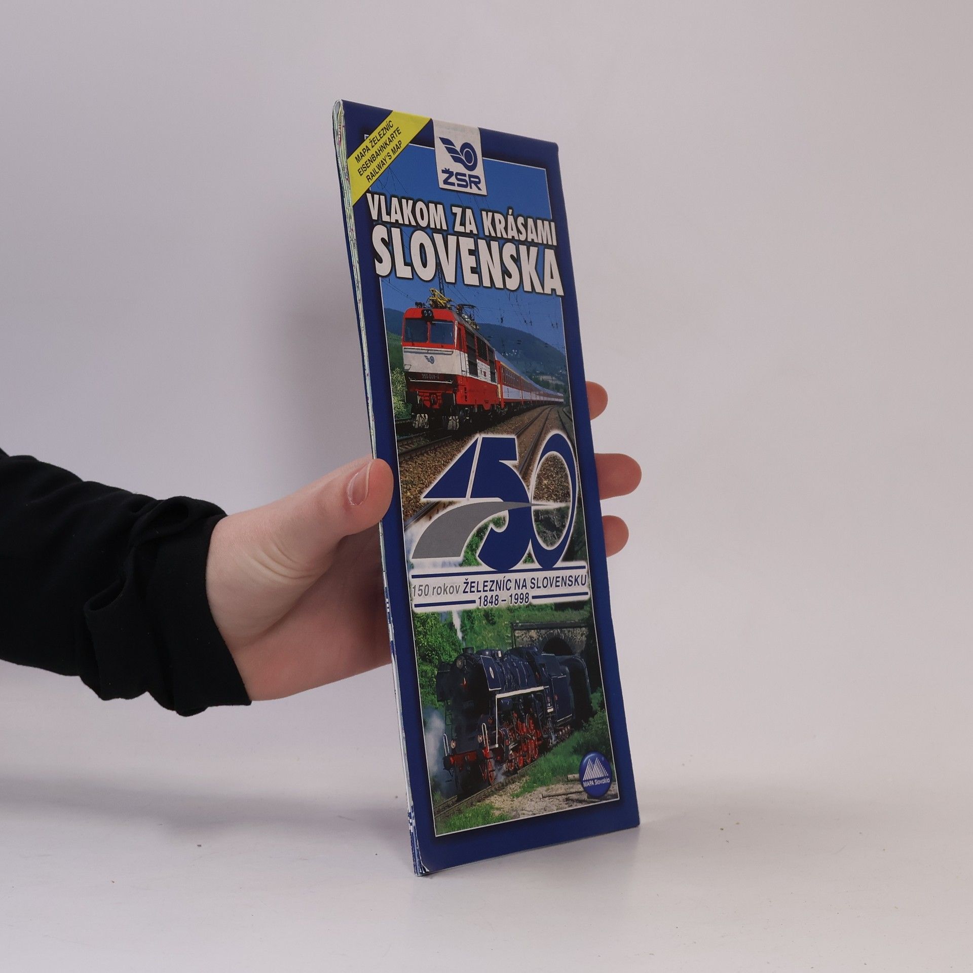 Kolektív autorov Vlakom za krásami Slovenska
