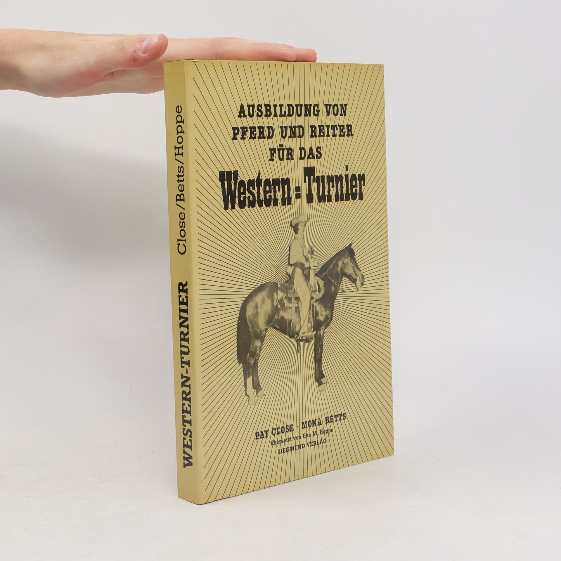 Eva M. Hoppe Ausbildung von Pferd und Reiter für das Western-Turnier