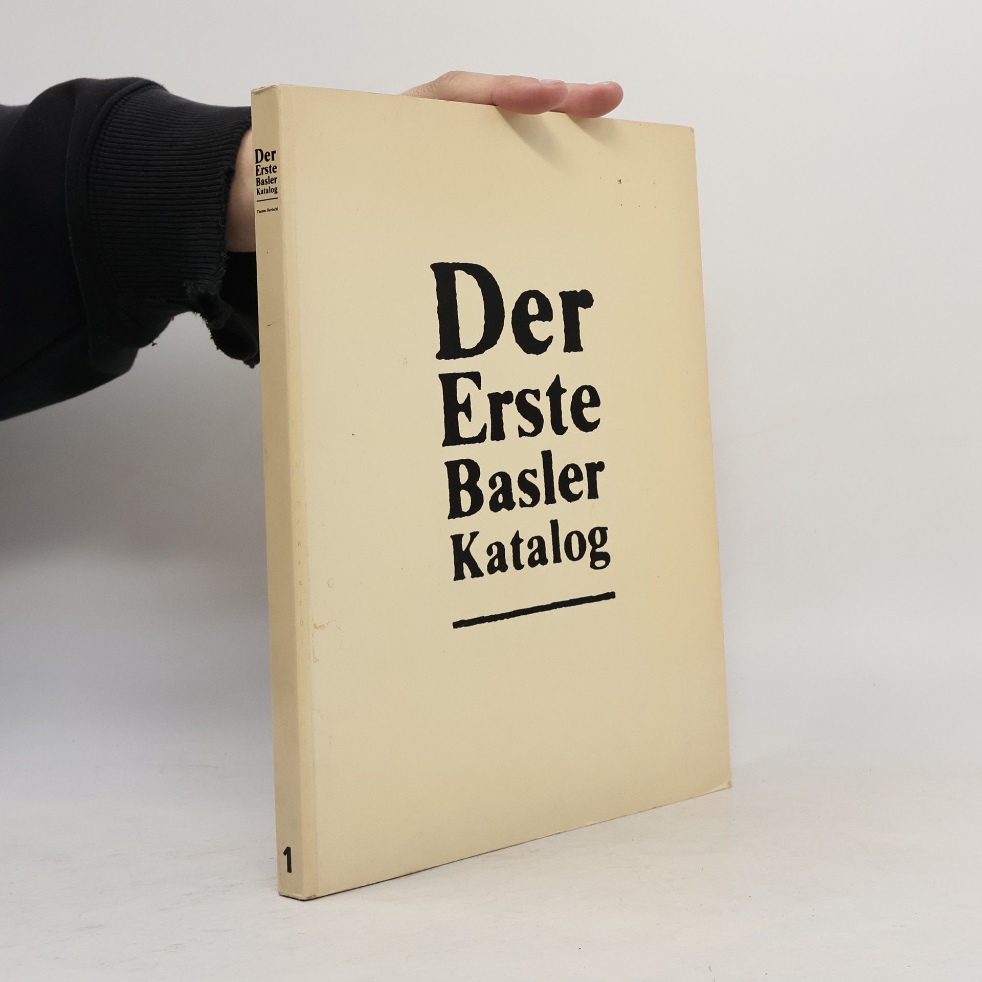 Thomas Bertschi Der Erste Basler Katalog