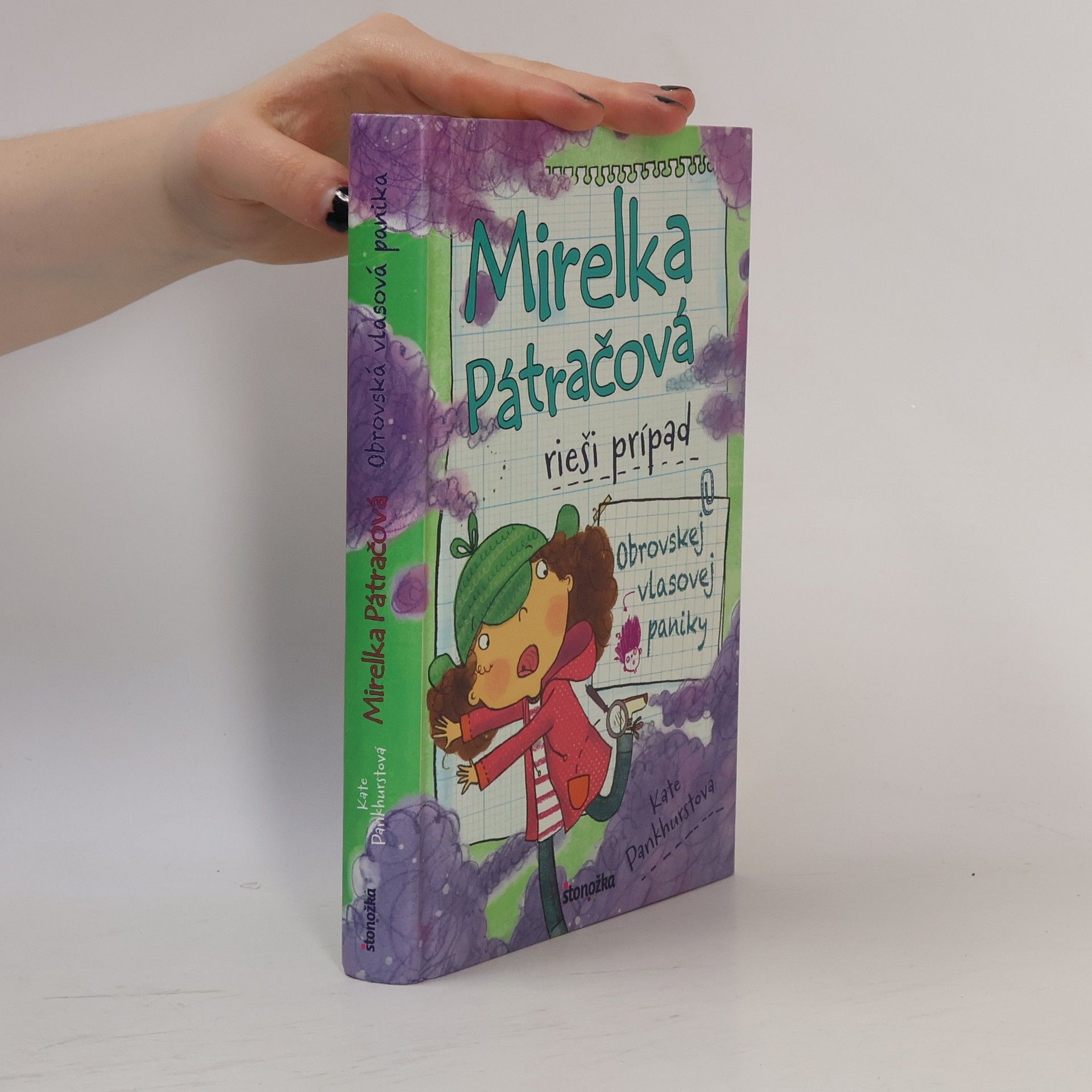 Kate Pankhurst Mirelka Pátračová rieši prípad Veľkej vlasovej paniky