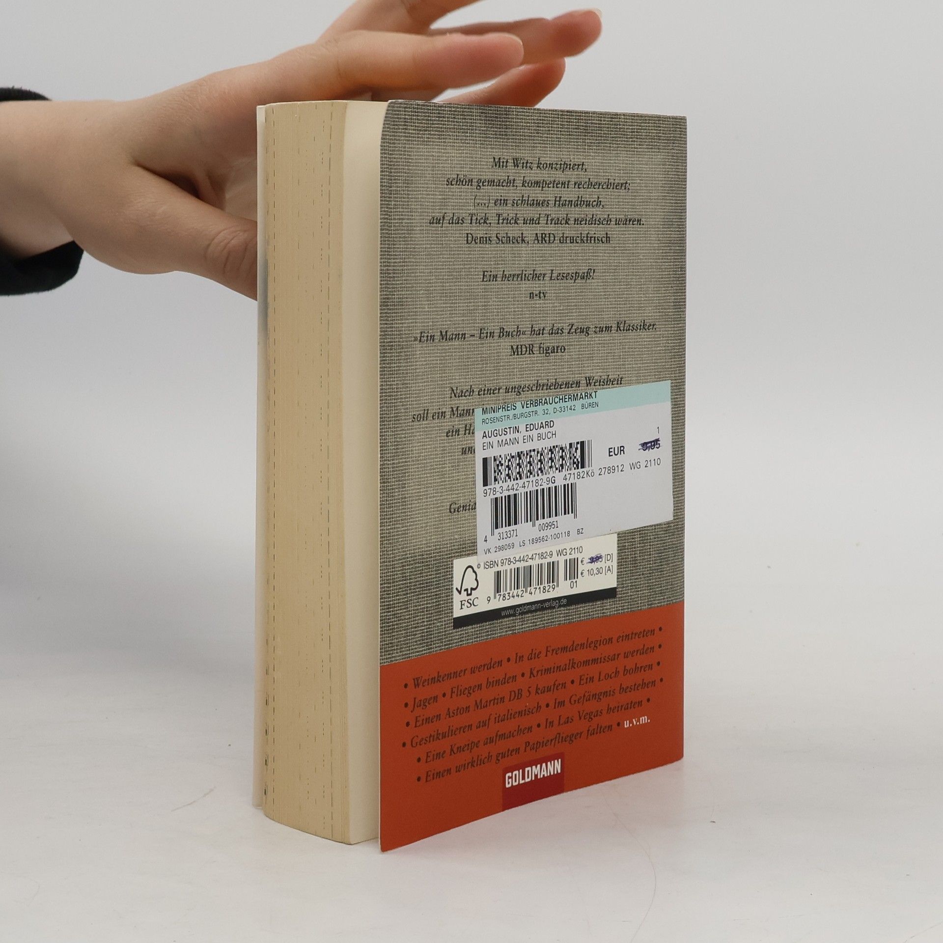 Eduard Augustin Ein Mann - ein Buch
