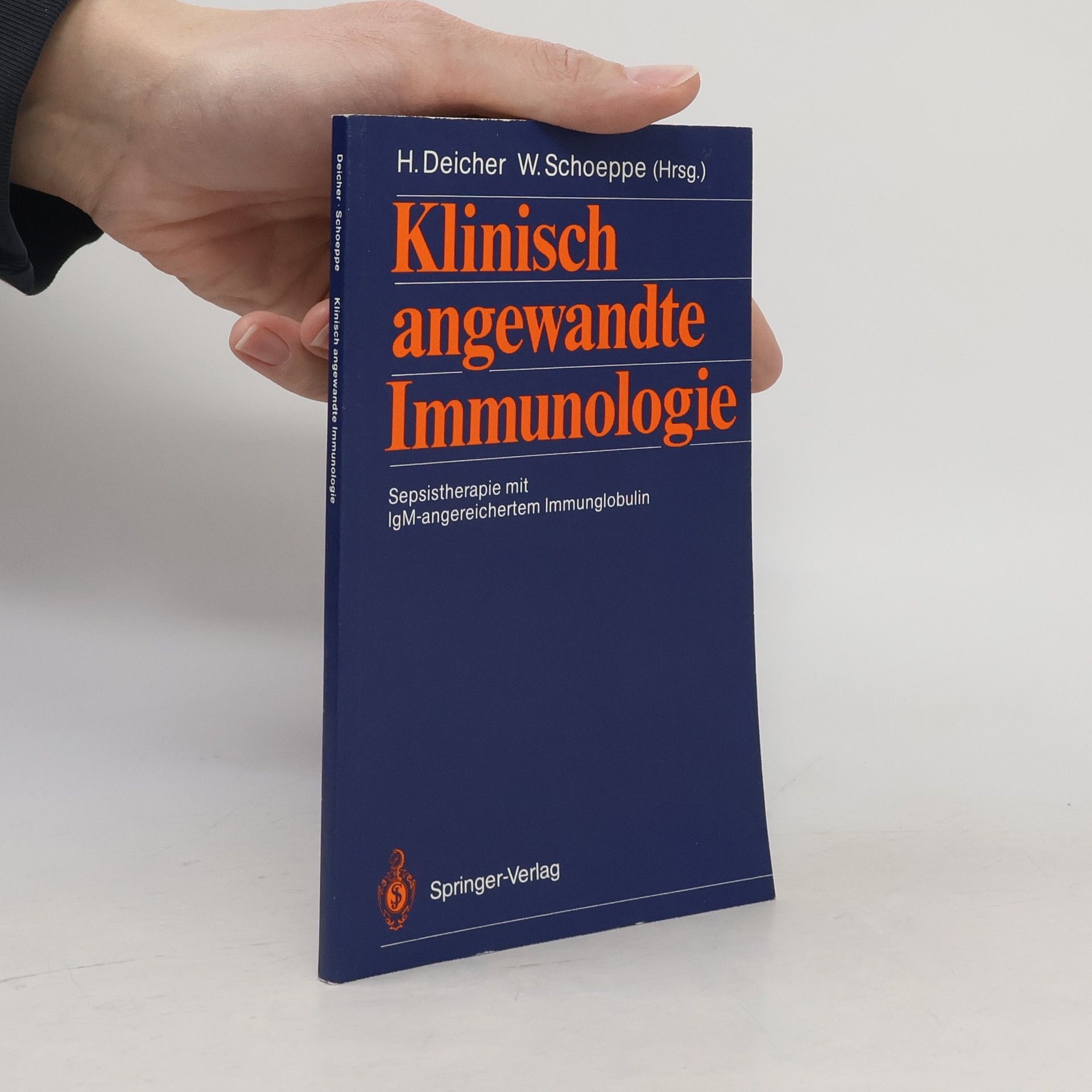 Wilhelm Schoeppe Klinisch angewandte Immunologie