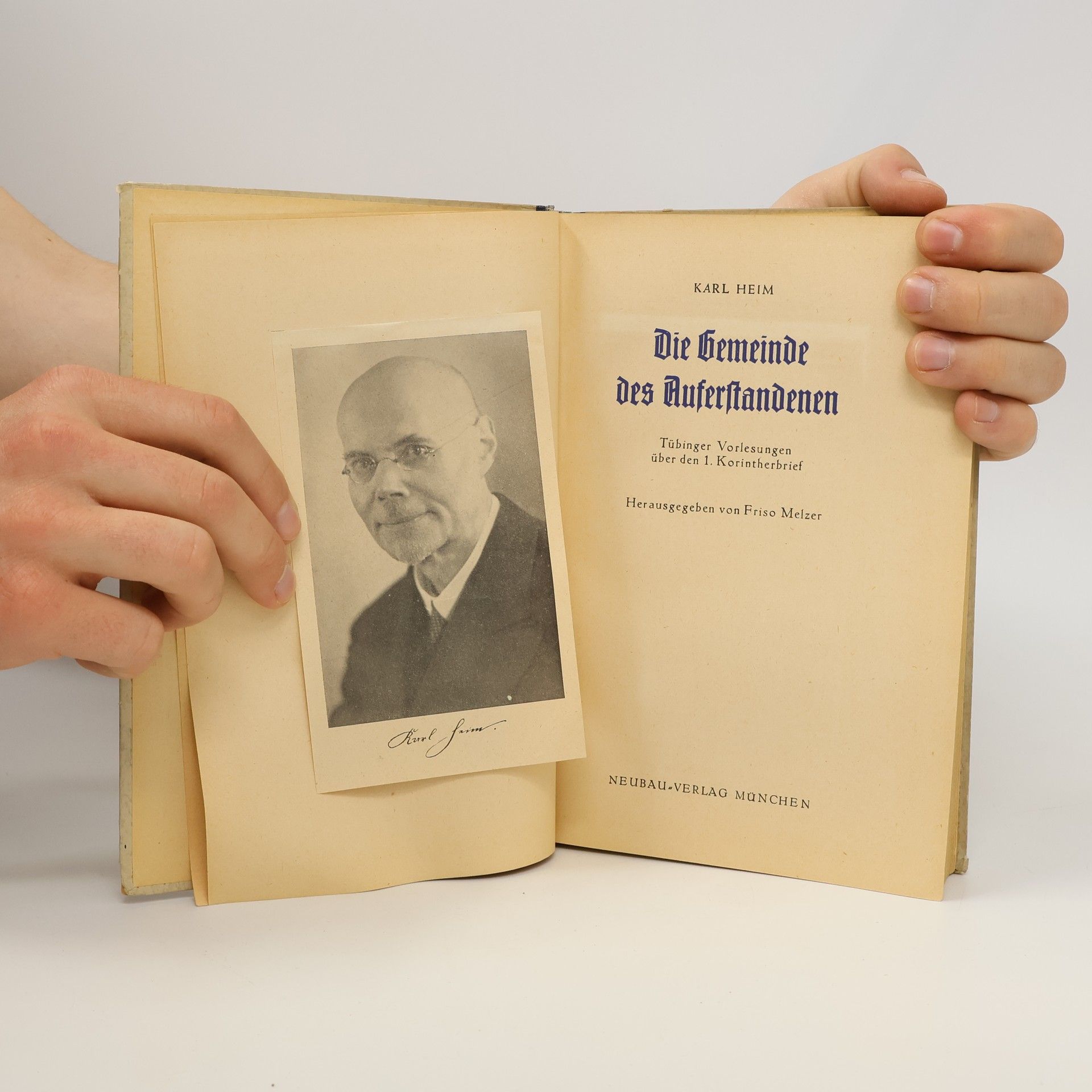 Karl Heim Die Gemeinde des Auferstandenen