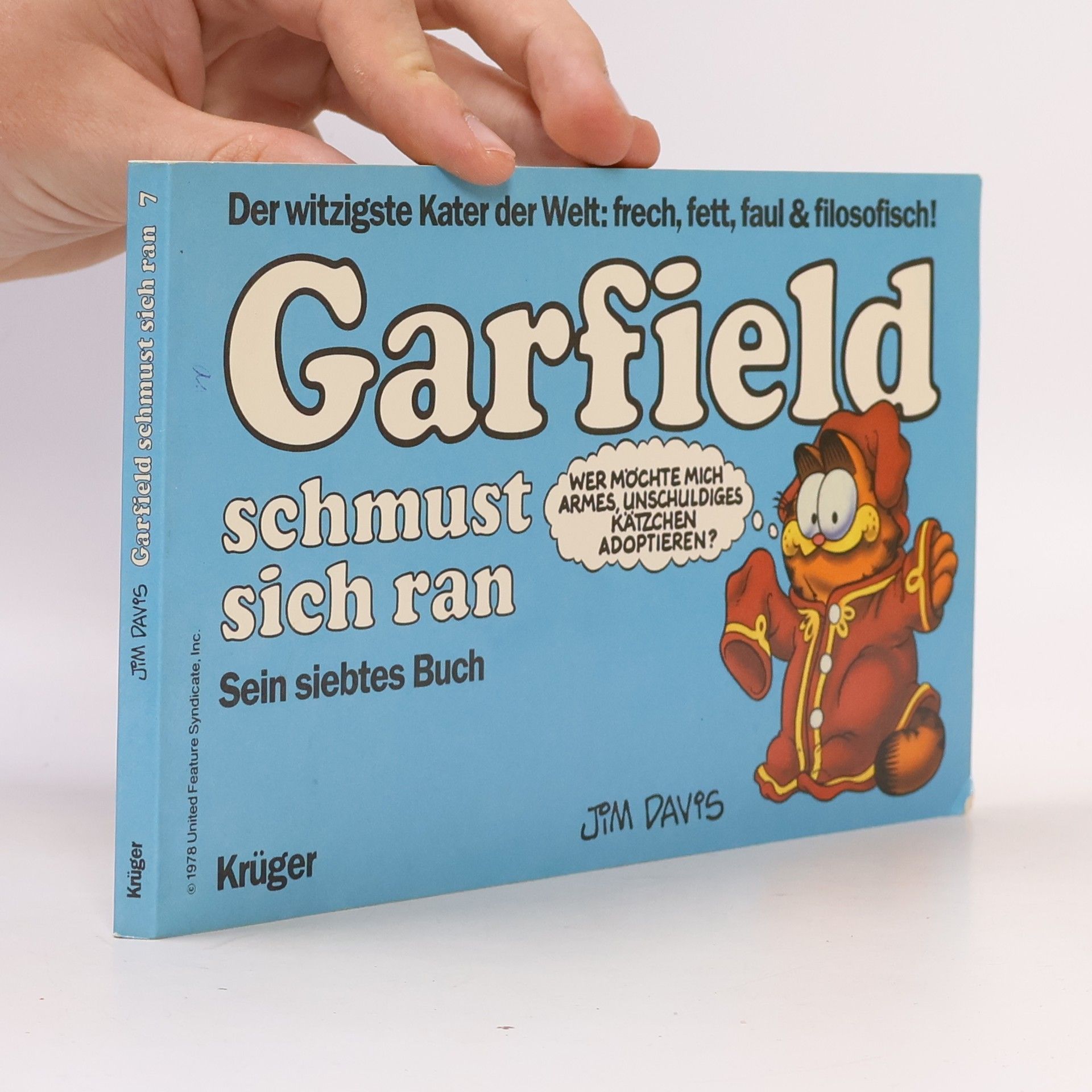 Jim Davis Garfield schmust sich ran