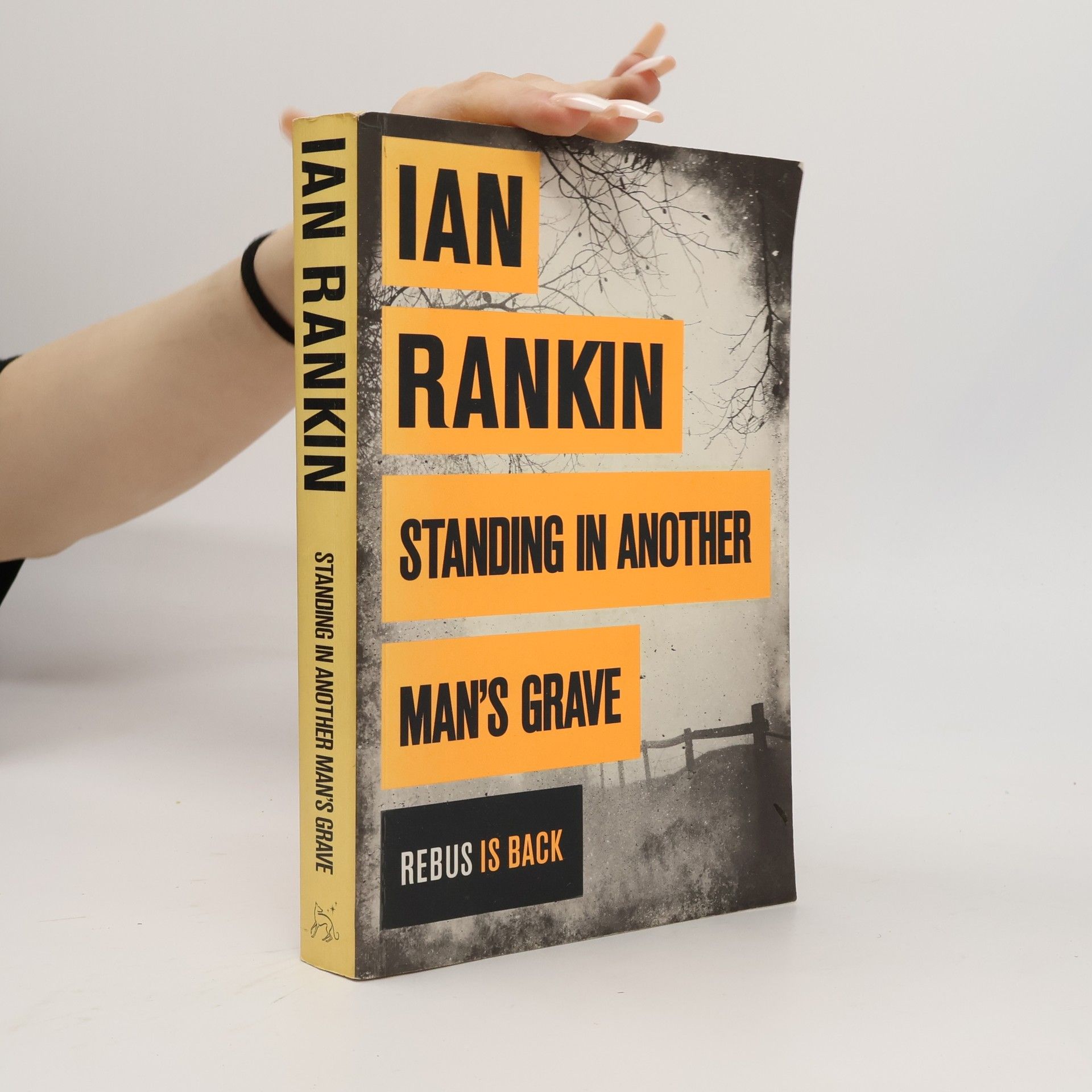 Ian Rankin Standing in another man's grave