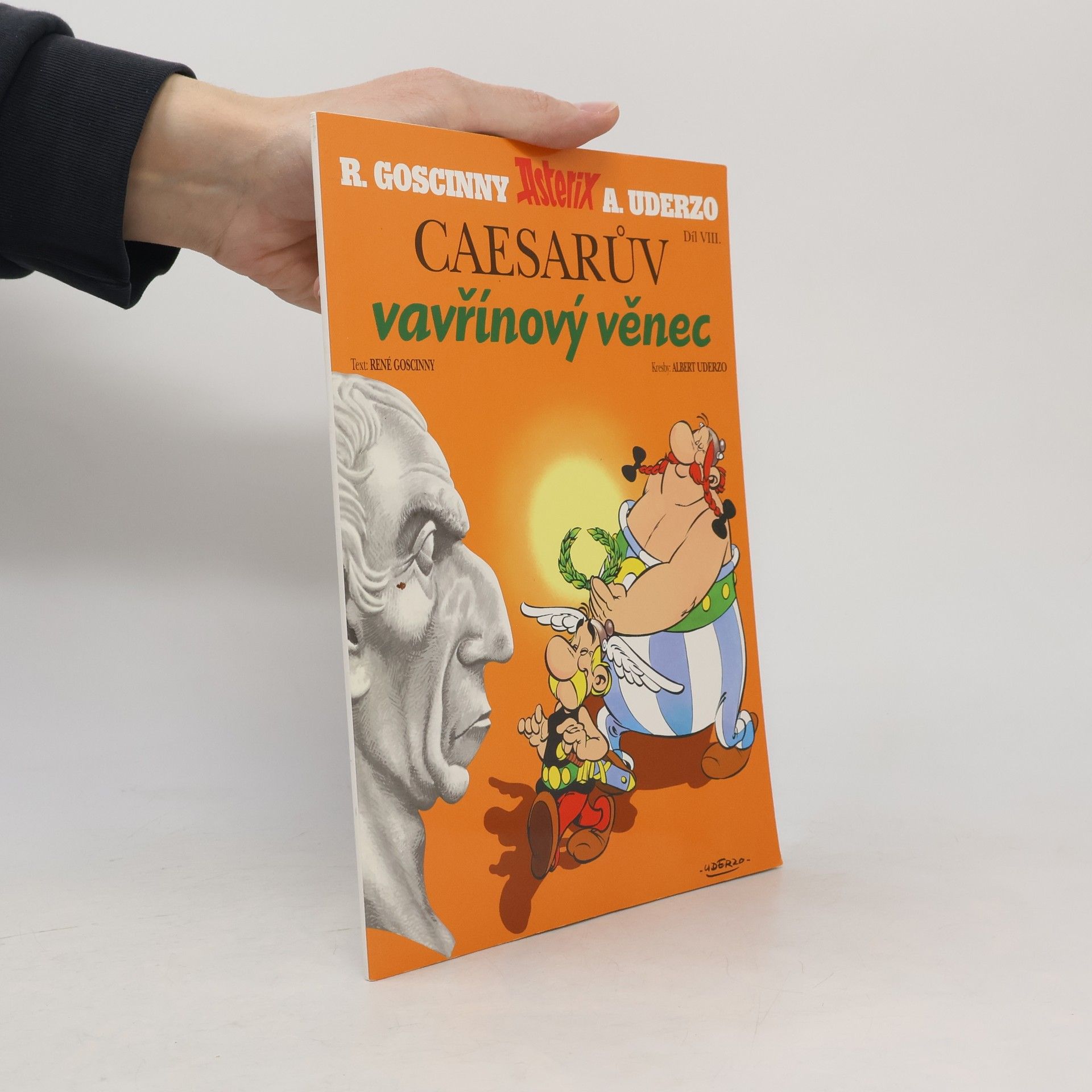 René Goscinny Asterix a Caesarův vavřínový věnec. Díl VIII
