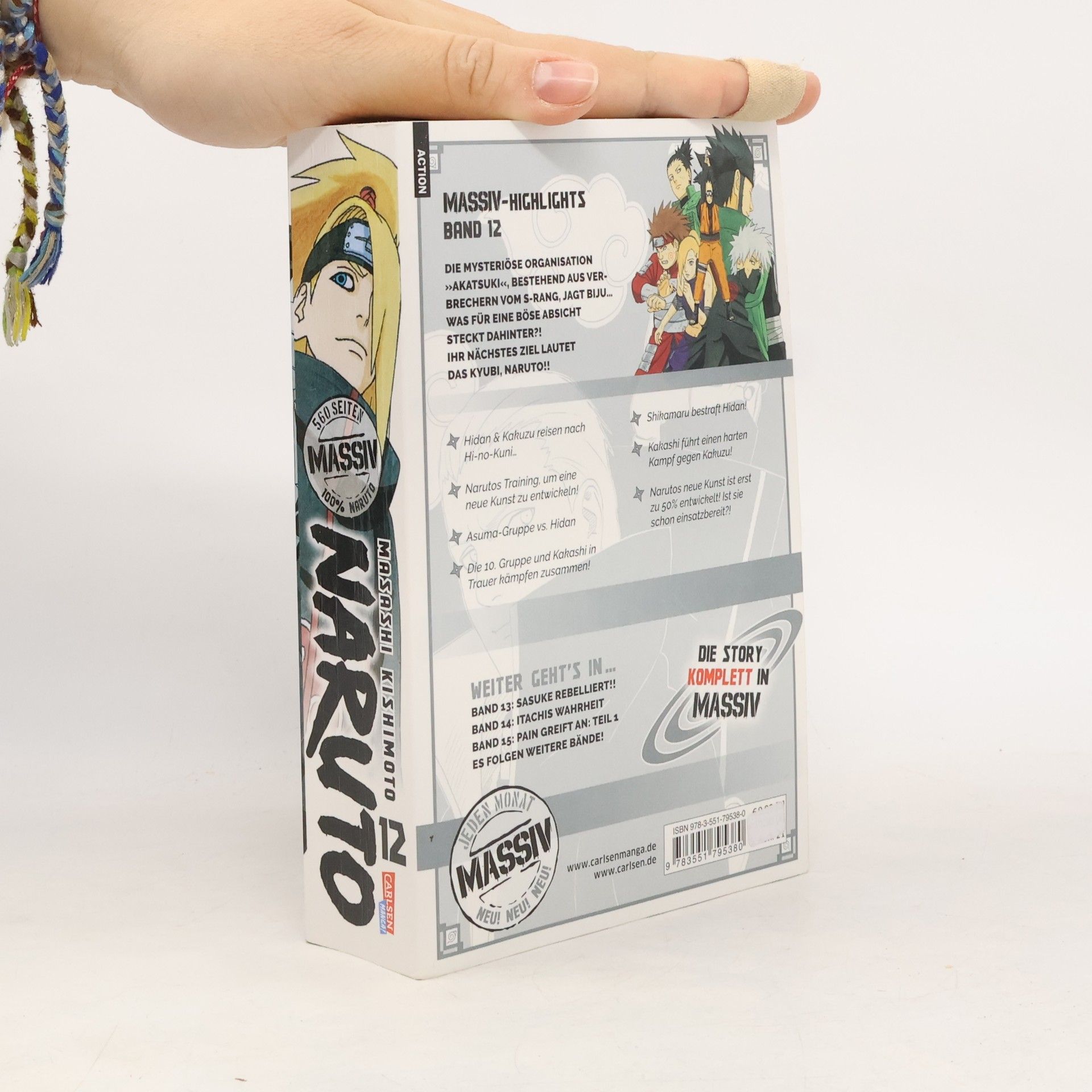 Masaši Kišimoto NARUTO Massiv 12