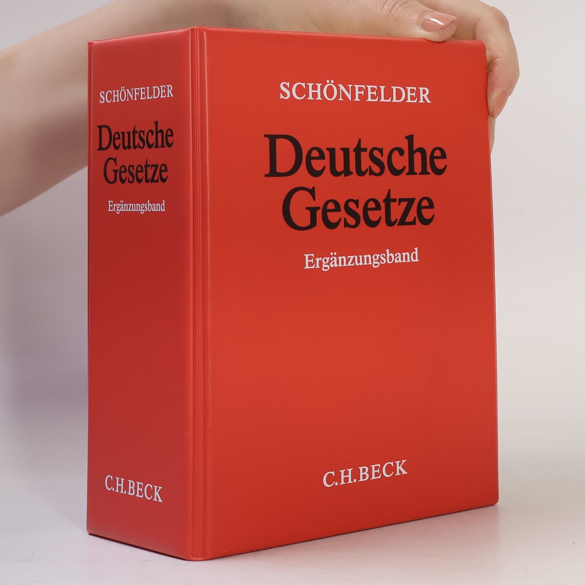 Autorenkollektiv Deutsche Gesetze Ergänzungsband