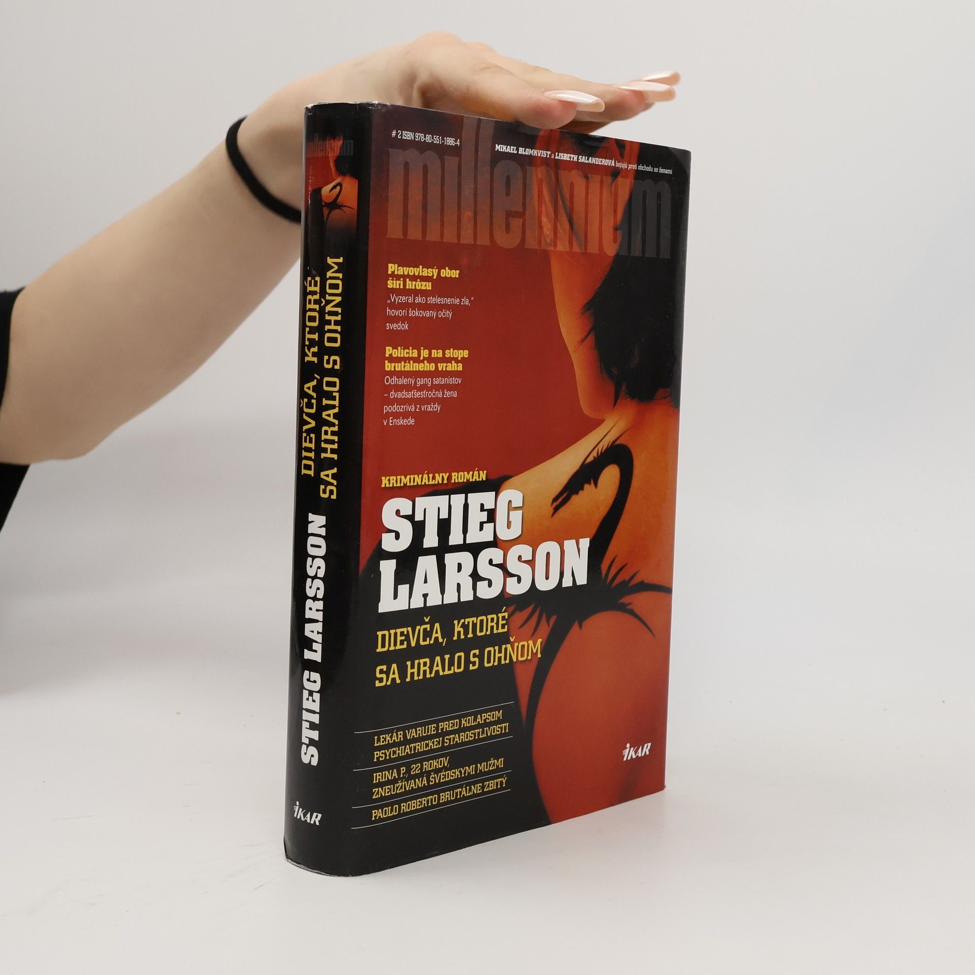 Stieg Larsson Dievča, ktoré sa hralo s ohňom