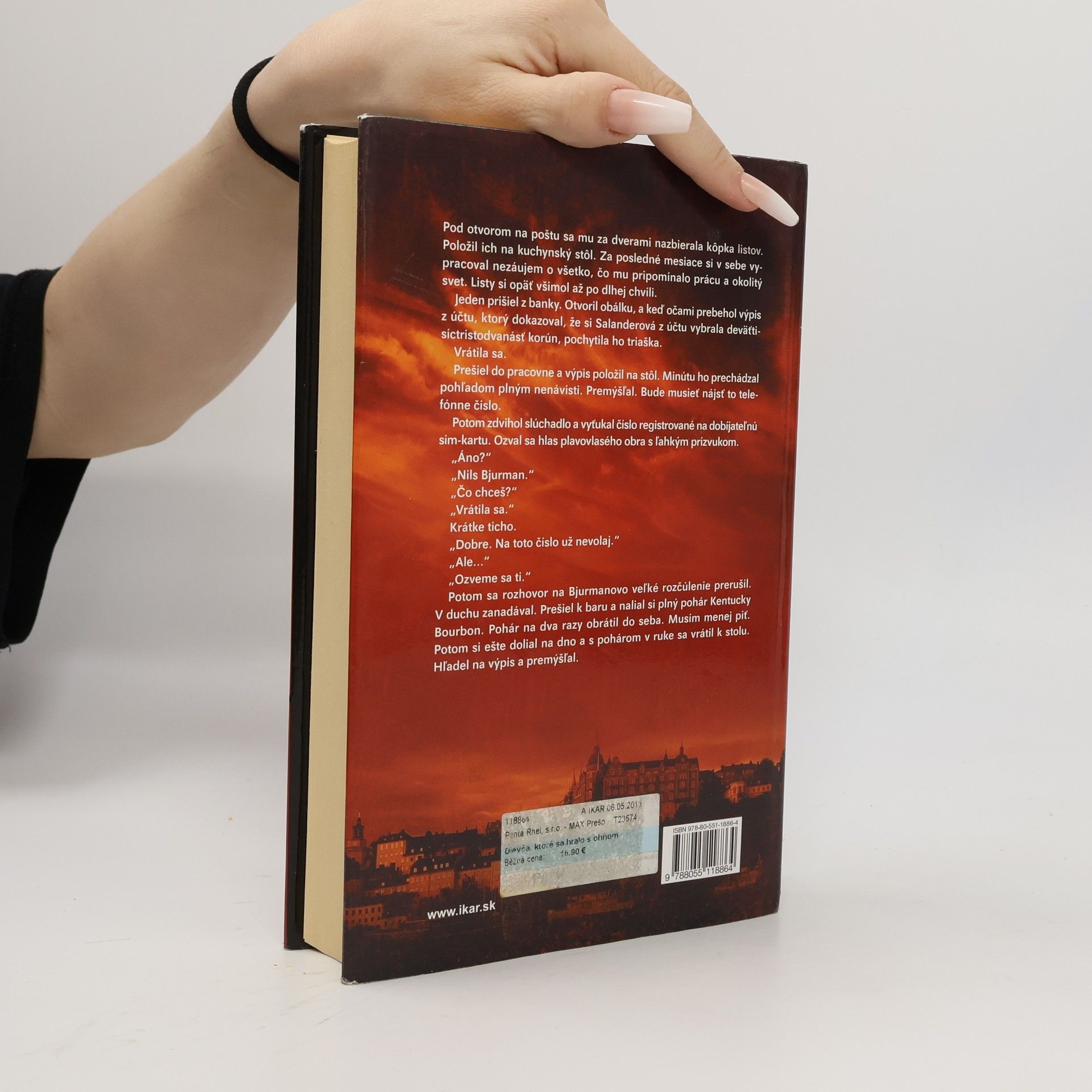 Stieg Larsson Dievča, ktoré sa hralo s ohňom