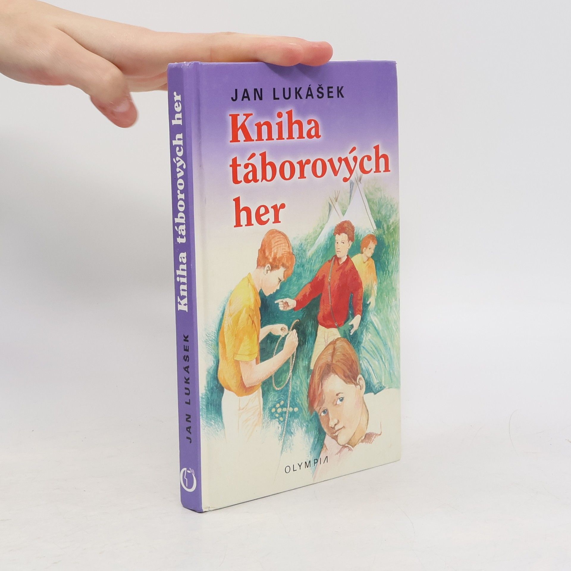 Jan Lukášek Kniha táborových her
