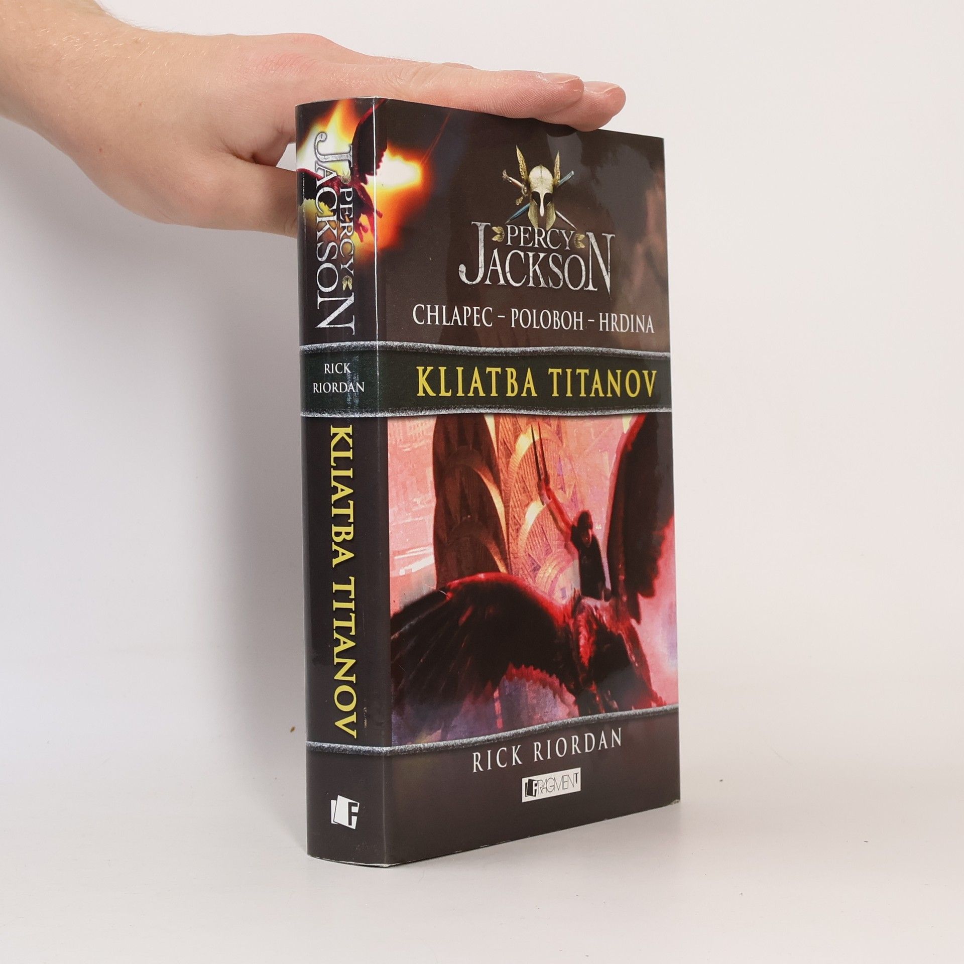 Rick Riordan Kliatba Titanov